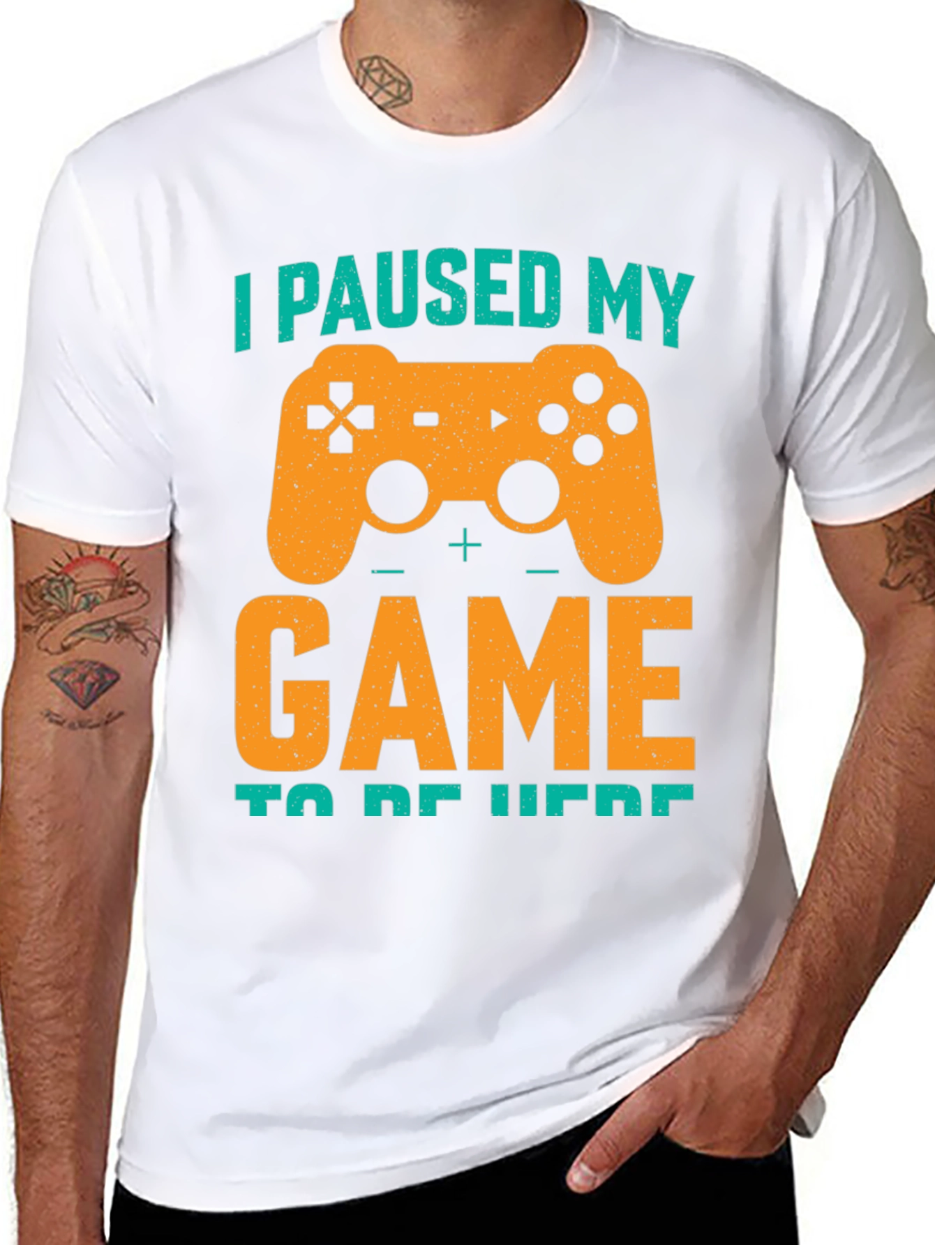 I Paused My Game T-Shirt - Gamer Tee