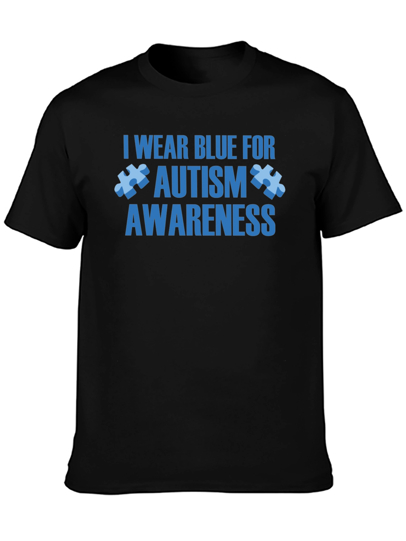 Autism Awareness T-Shirt - I Wear Blue