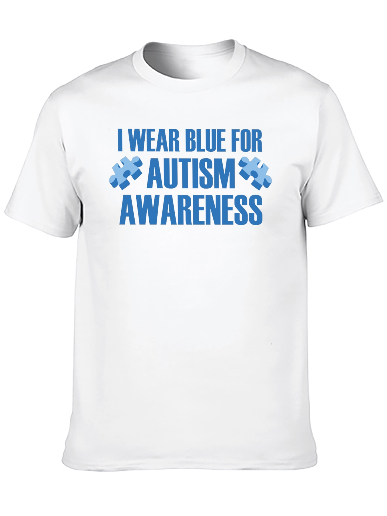 Autism Awareness T-Shirt - I Wear Blue