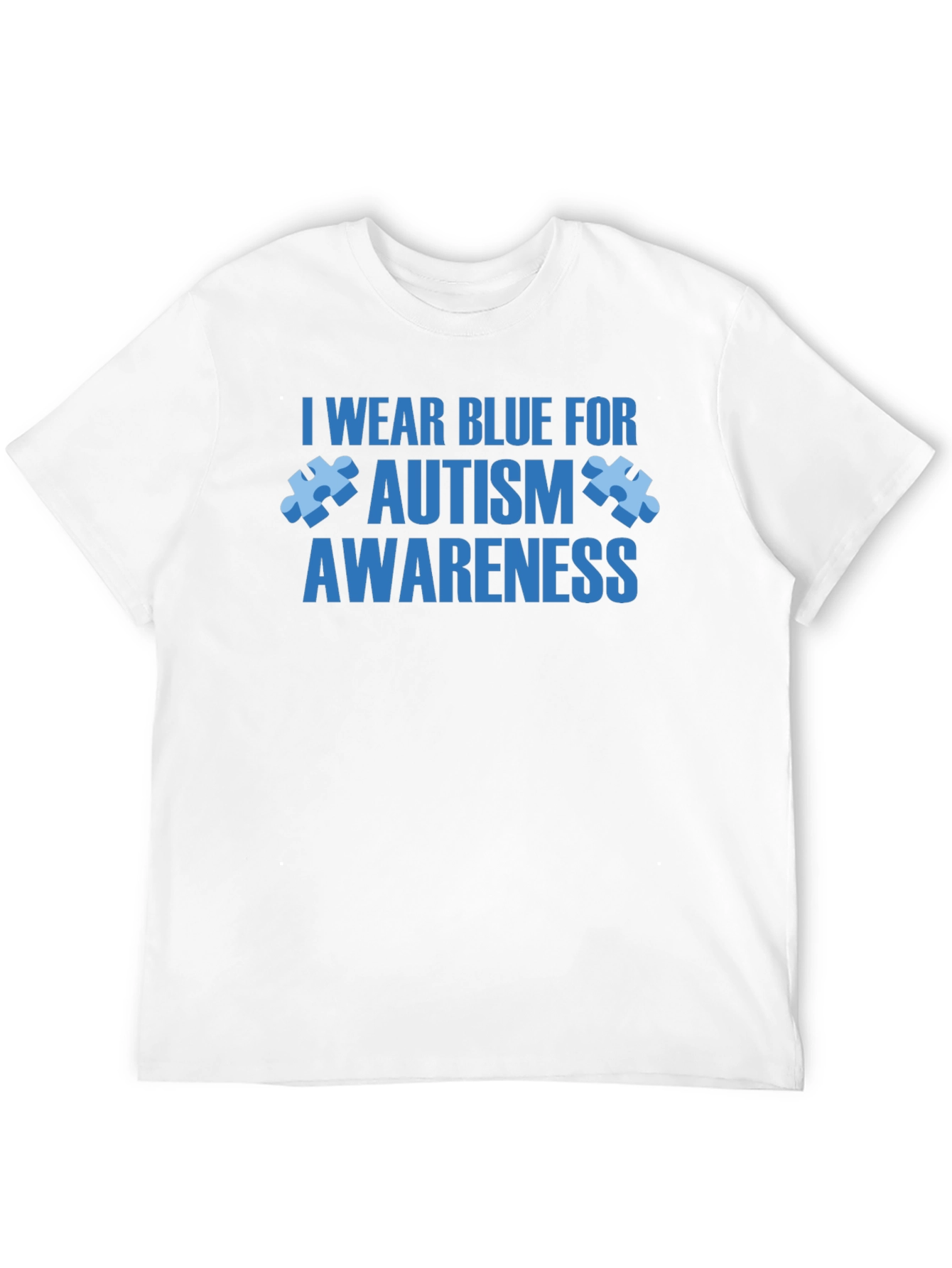 Autism Awareness T-Shirt - I Wear Blue