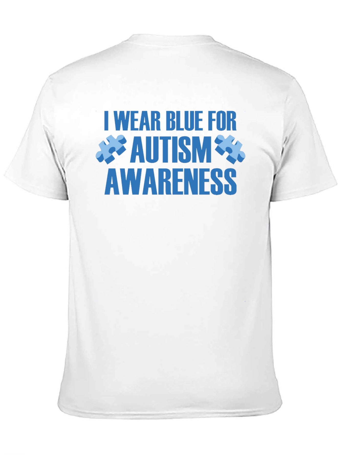 Autism Awareness T-Shirt - I Wear Blue
