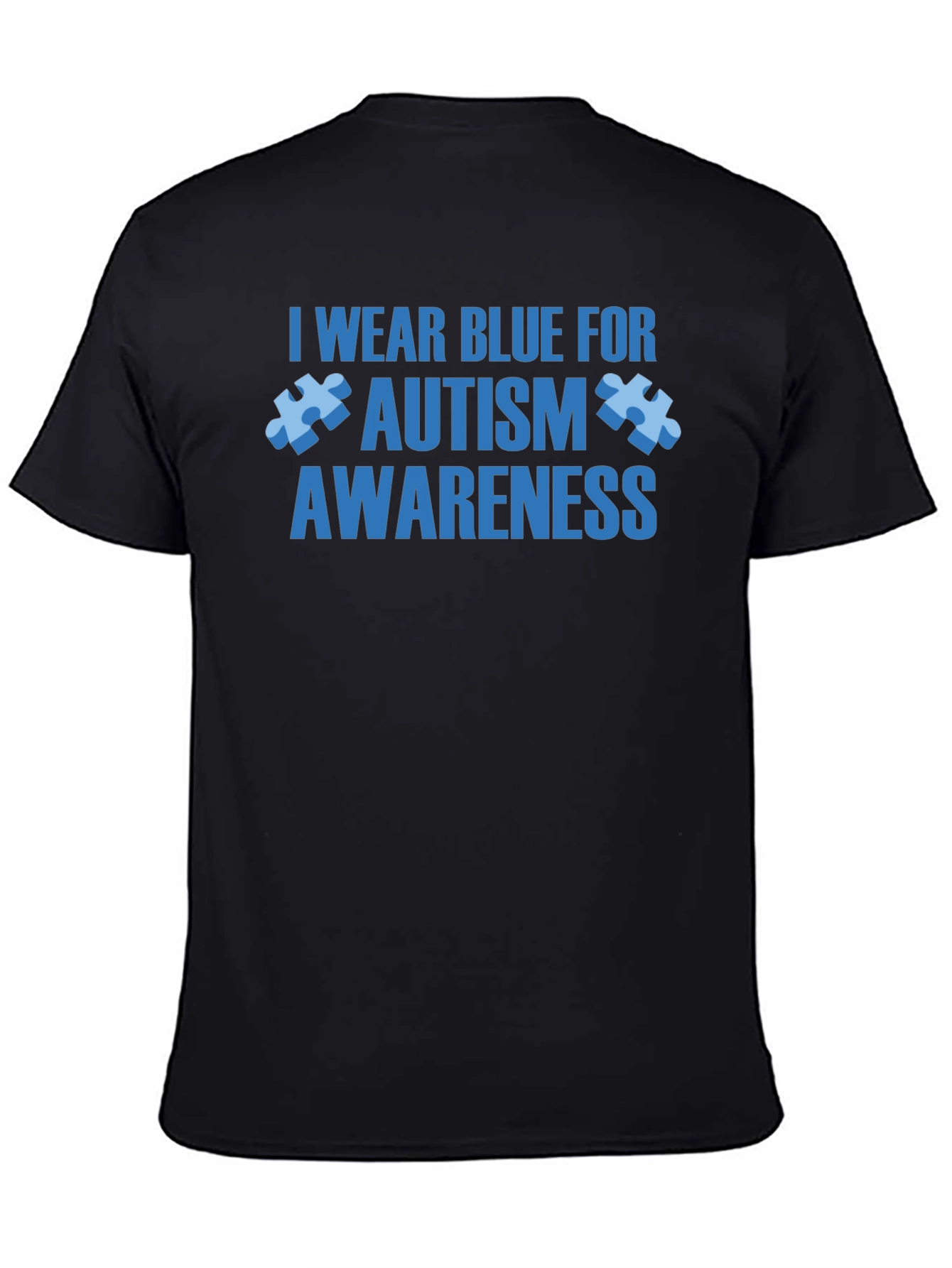 Autism Awareness T-Shirt - I Wear Blue