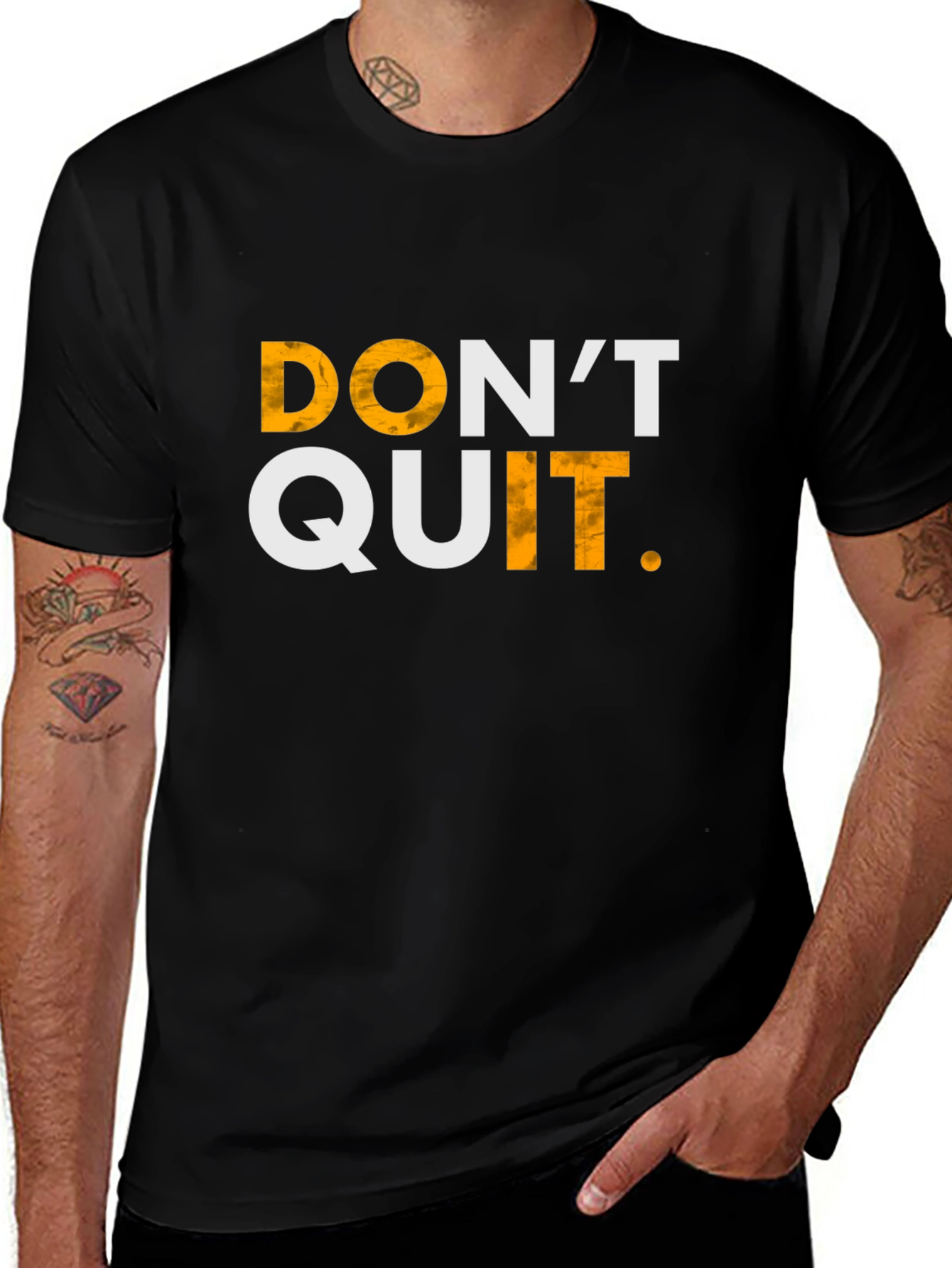 Motivational Dont Quit T-Shirt