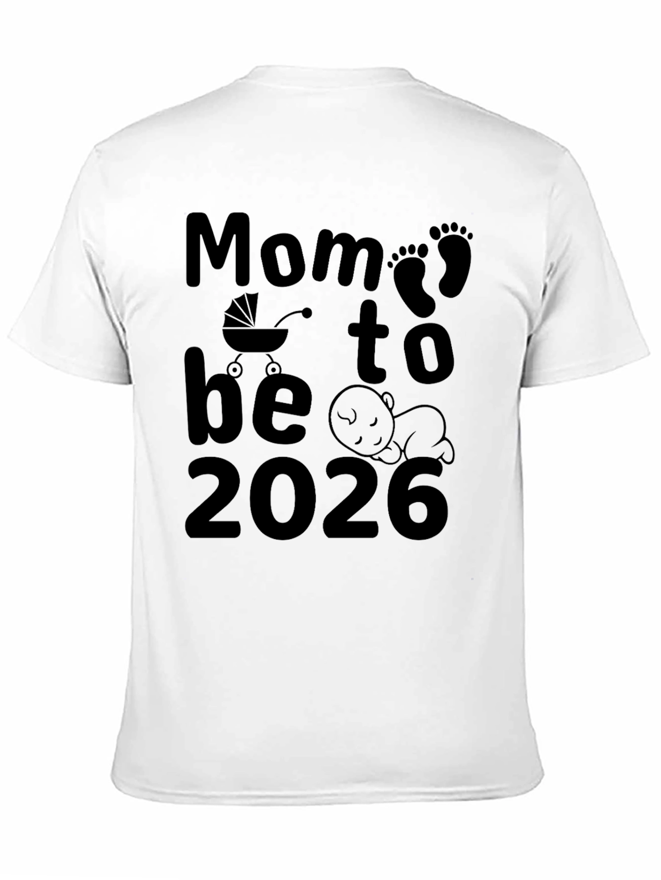 Mom to Be 2026 T-Shirt - Expecting Mom Tee
