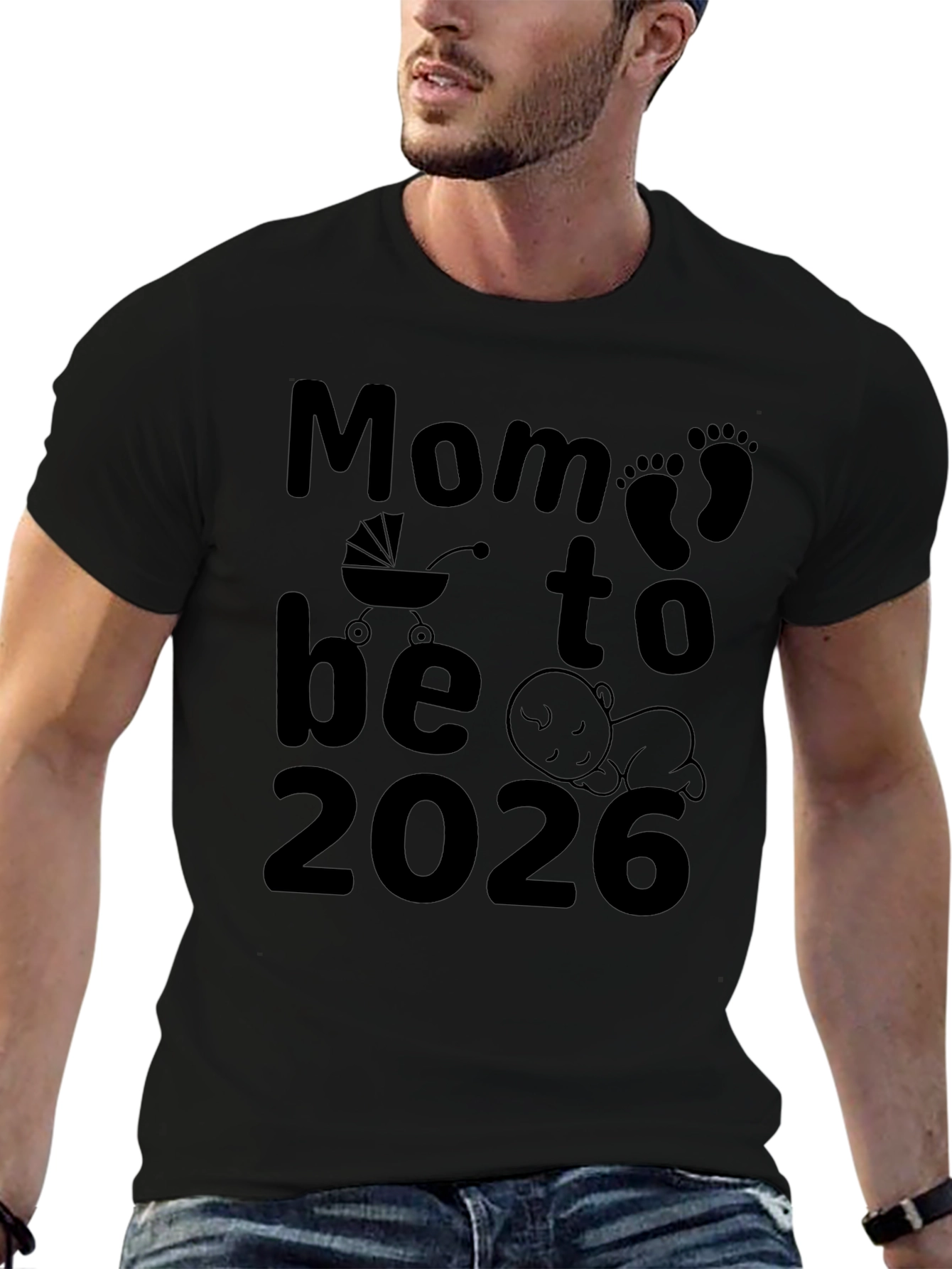 Mom to Be 2026 T-Shirt - Expecting Mom Tee