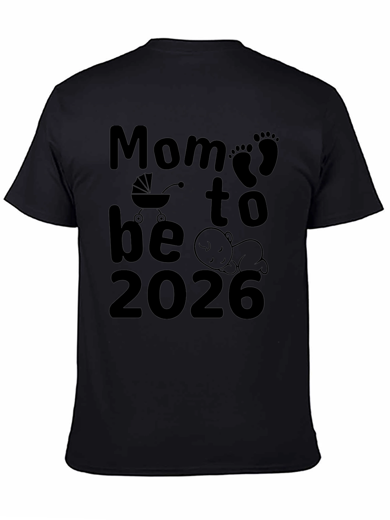 Mom to Be 2026 T-Shirt - Expecting Mom Tee