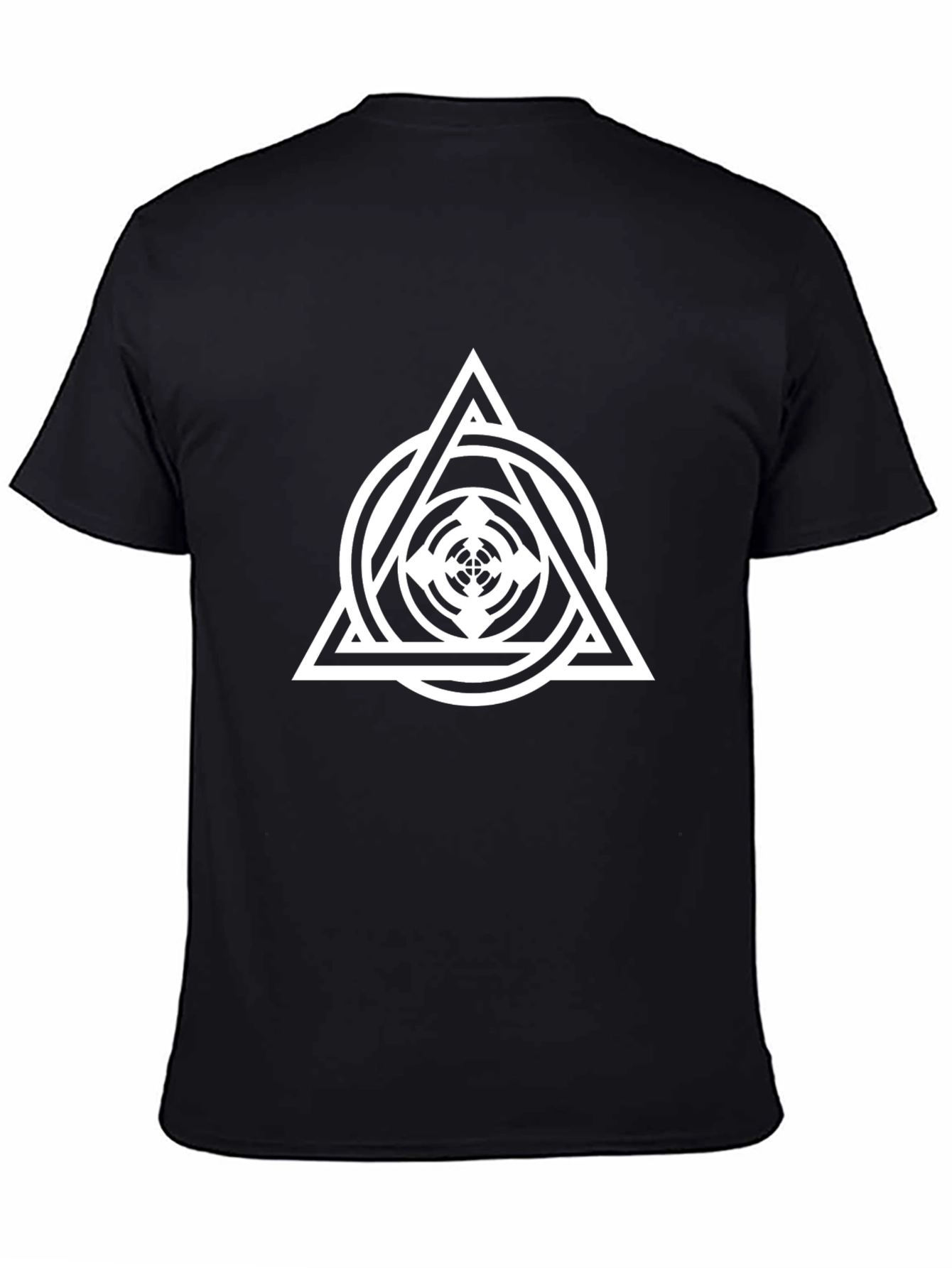 Geometric Triangle Circle Graphic Tee