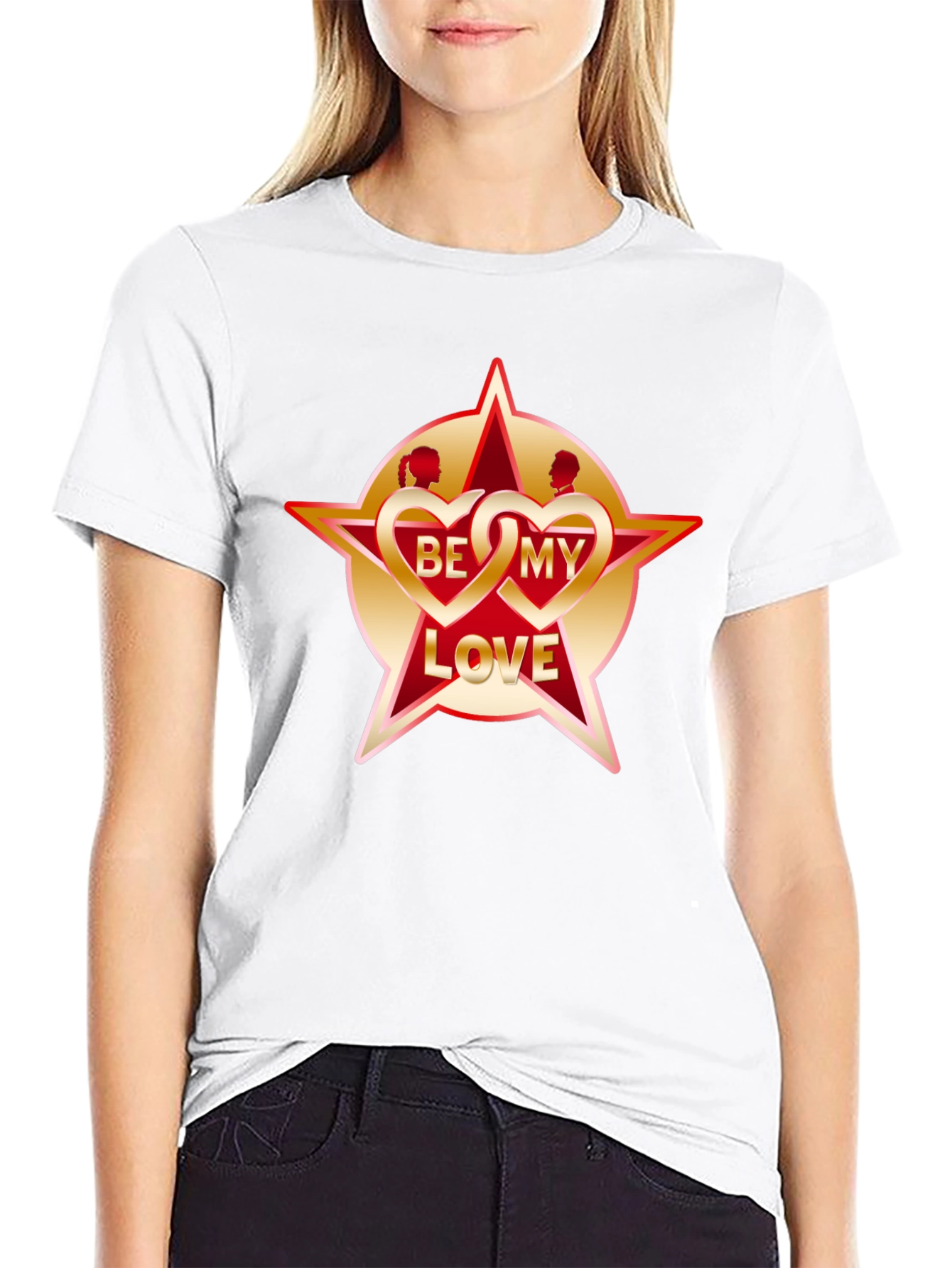 Romantic Be My Love Graphic Tee