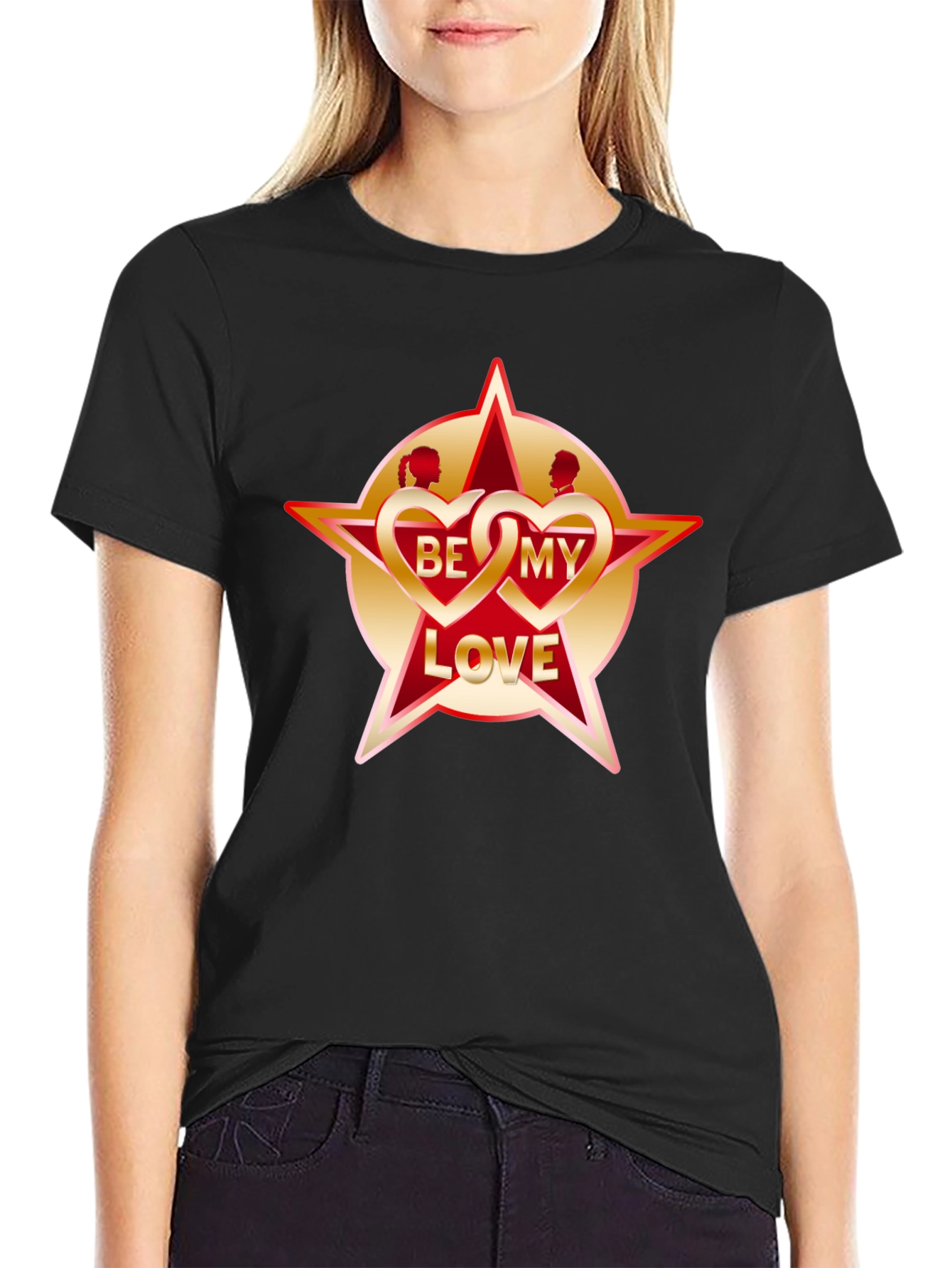 Romantic Be My Love Graphic Tee
