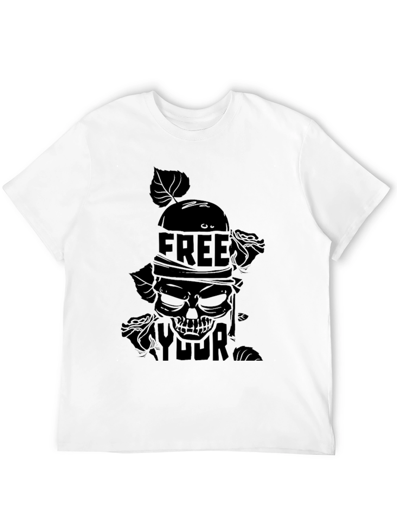 Free Your Skull Graphic Tee - Black