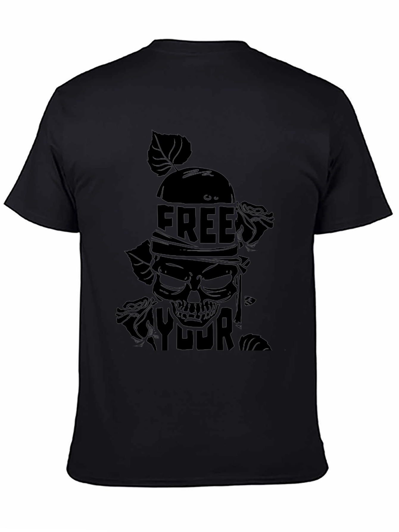 Free Your Skull Graphic Tee - Black