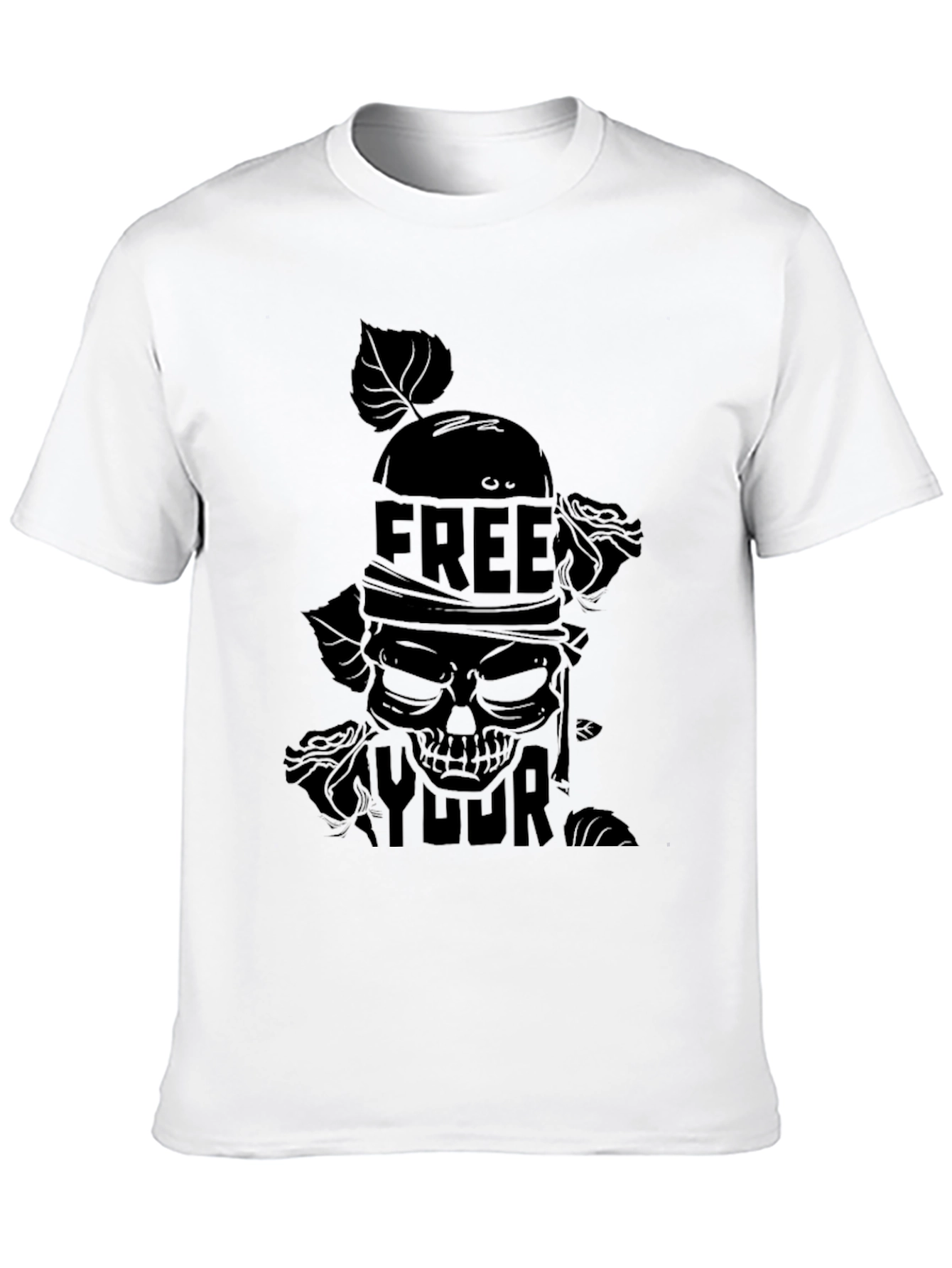 Free Your Skull Graphic Tee - Black