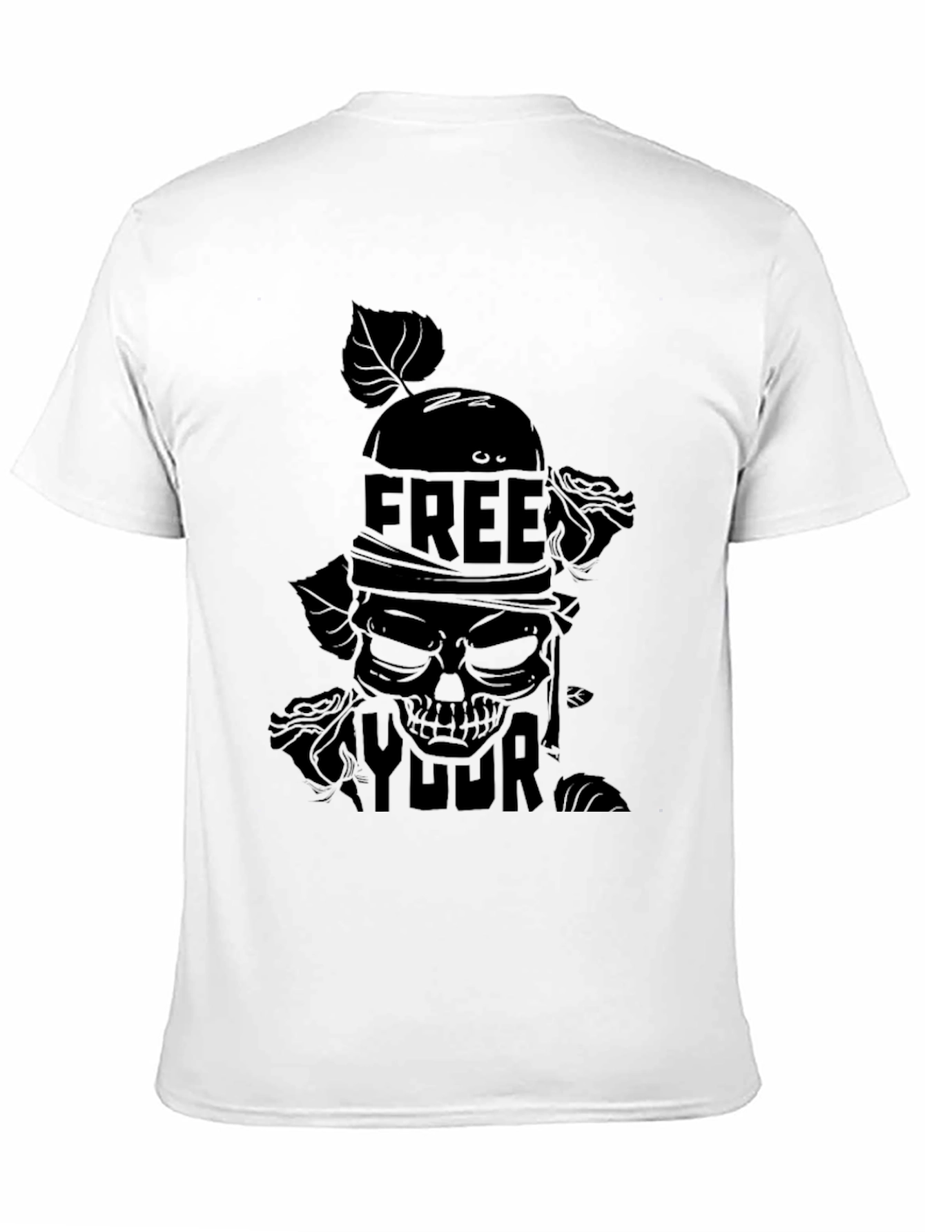 Free Your Skull Graphic Tee - Black