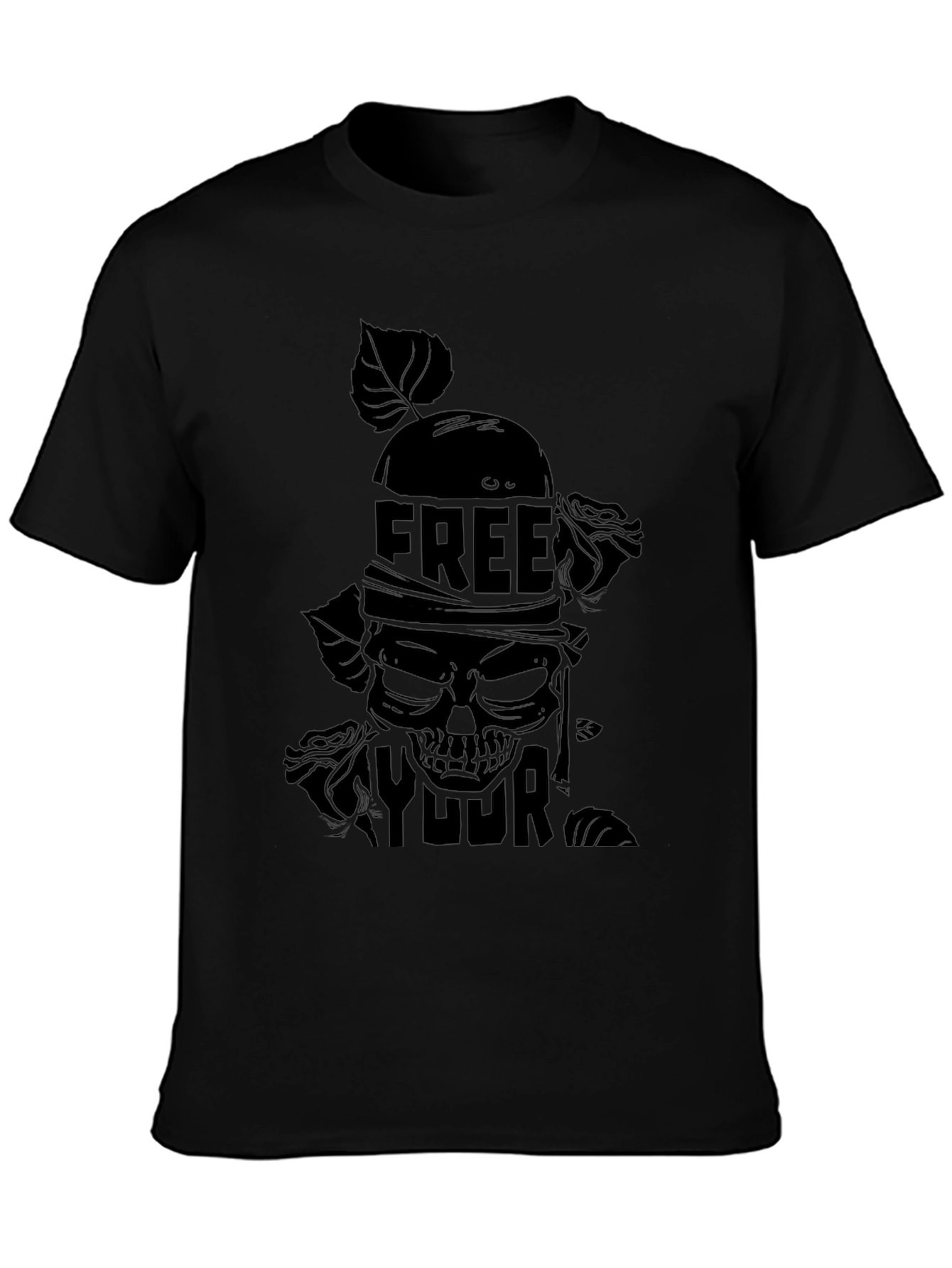 Free Your Skull Graphic Tee - Black