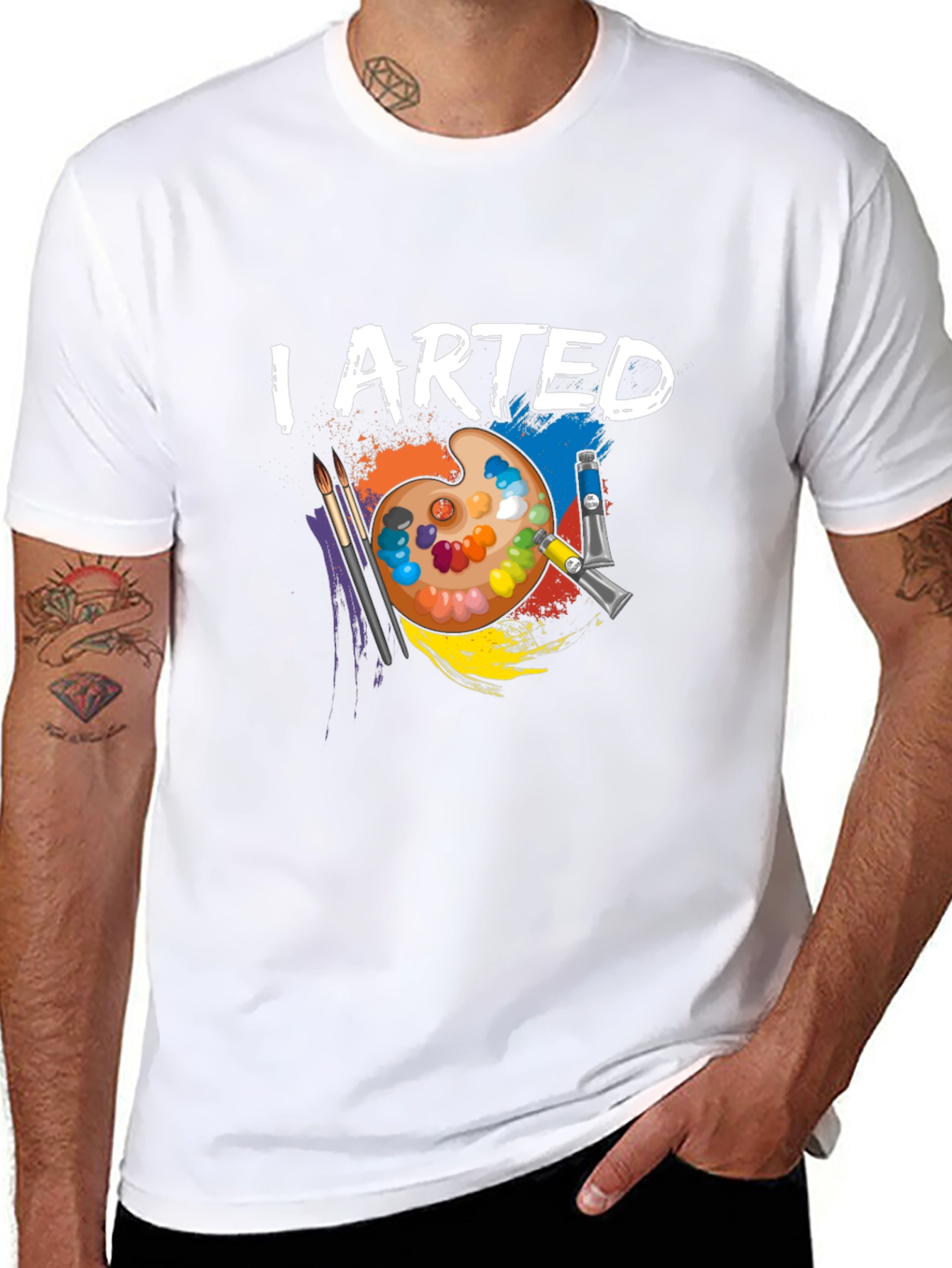I Arted Artist Palette T-Shirt
