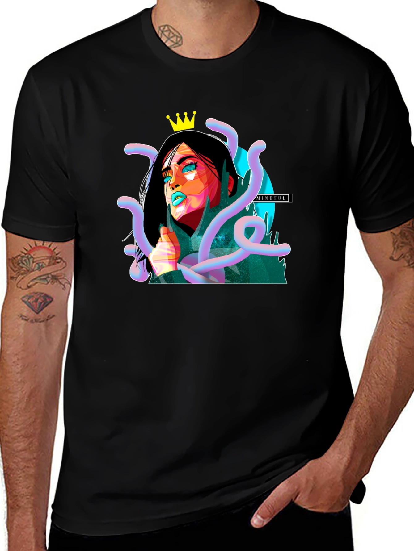 Mindful Medusa T-Shirt - Graphic Tee