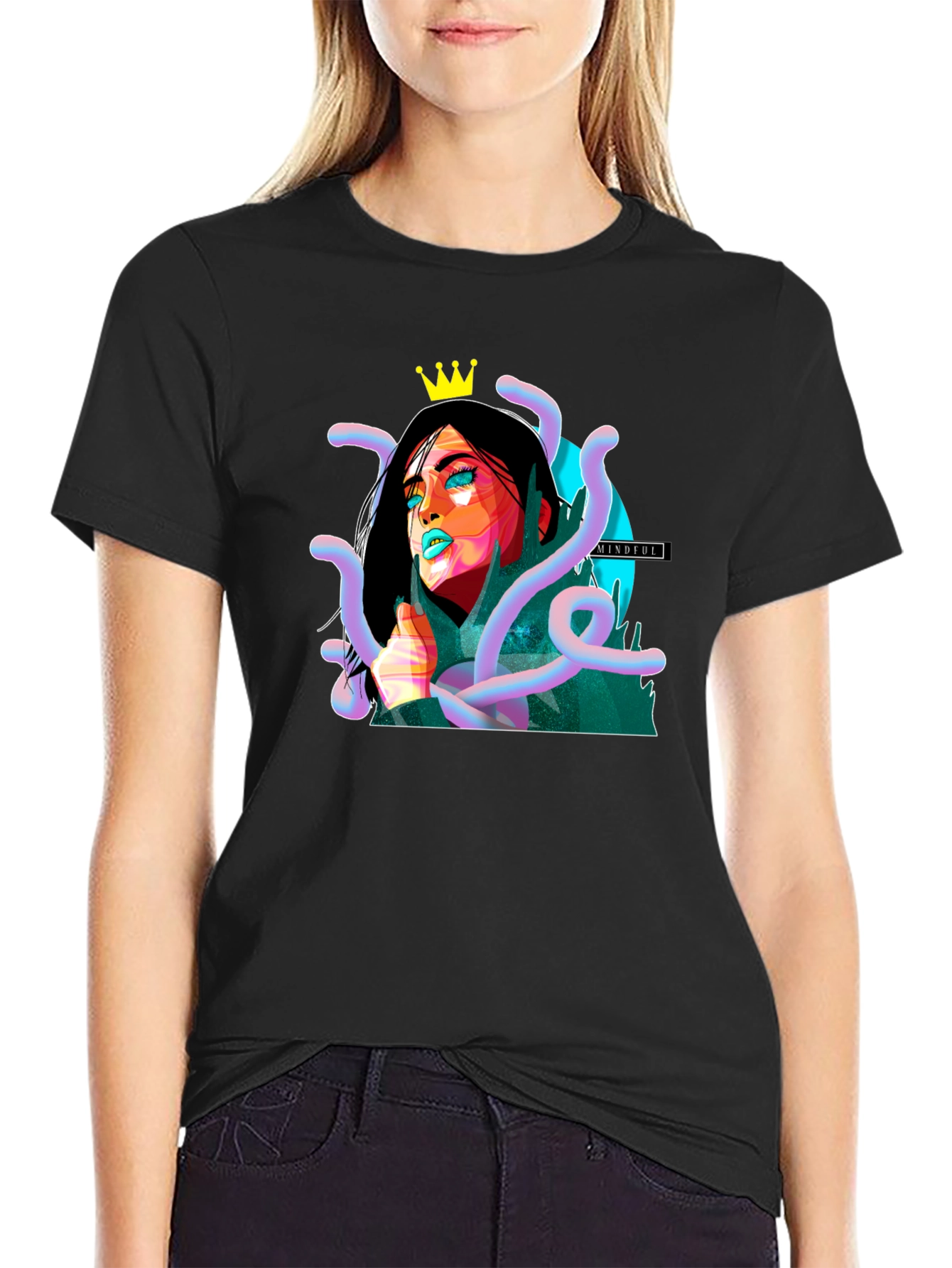 Mindful Medusa T-Shirt - Graphic Tee