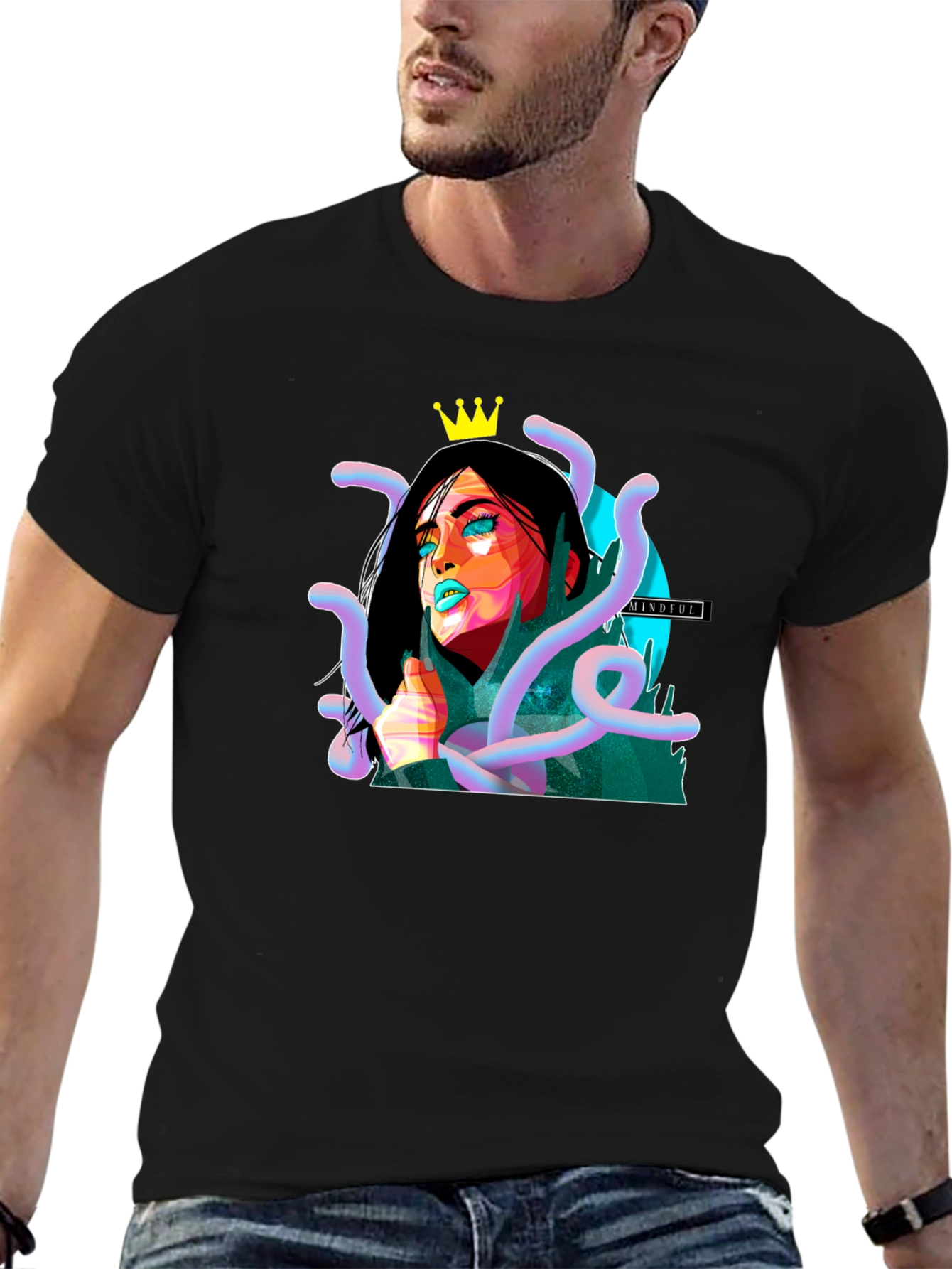 Mindful Medusa T-Shirt - Graphic Tee