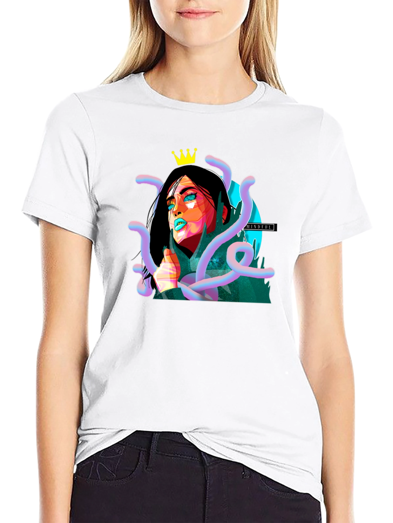Mindful Medusa T-Shirt - Graphic Tee