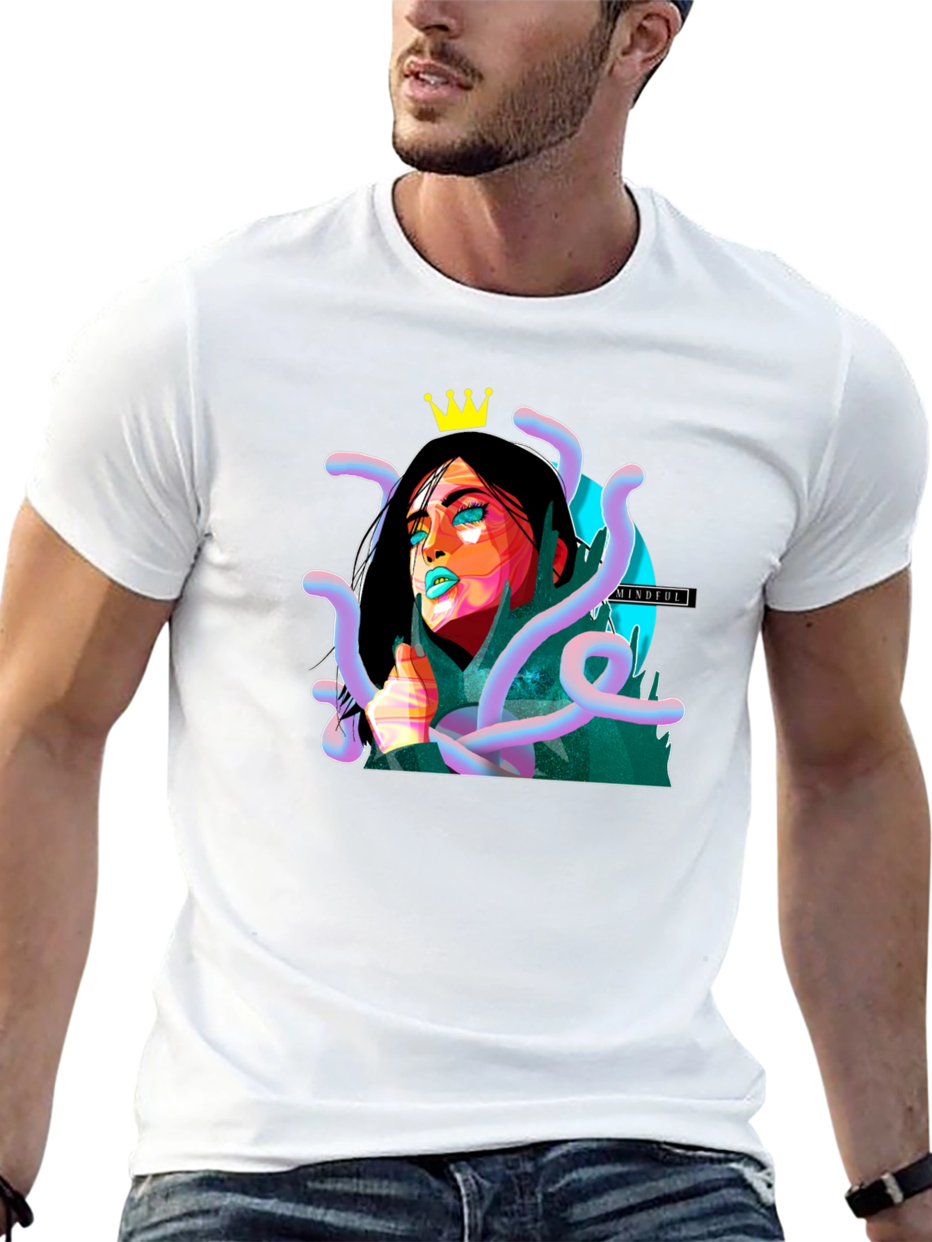 Mindful Medusa T-Shirt - Graphic Tee