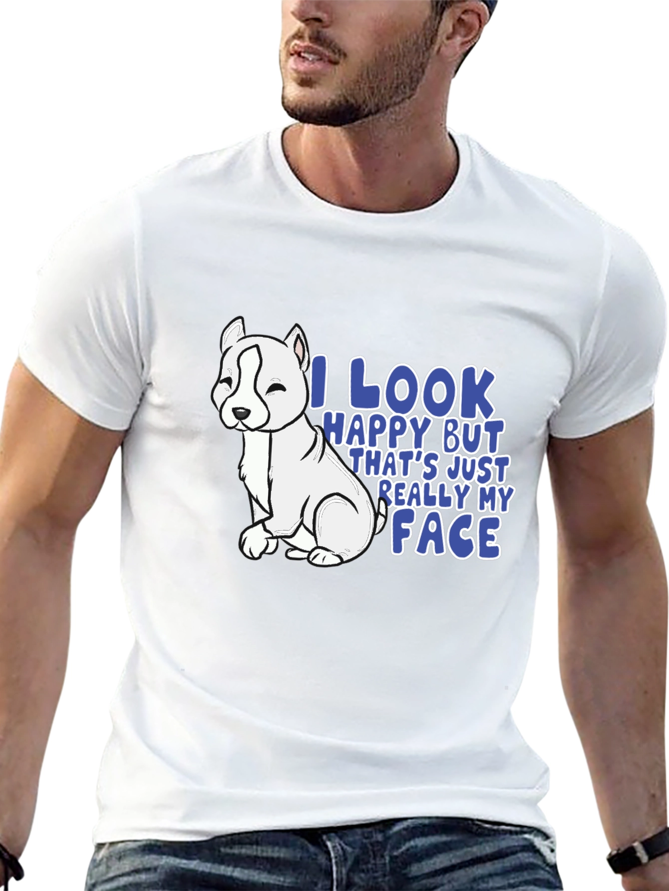 Funny Dog Face T-Shirt
