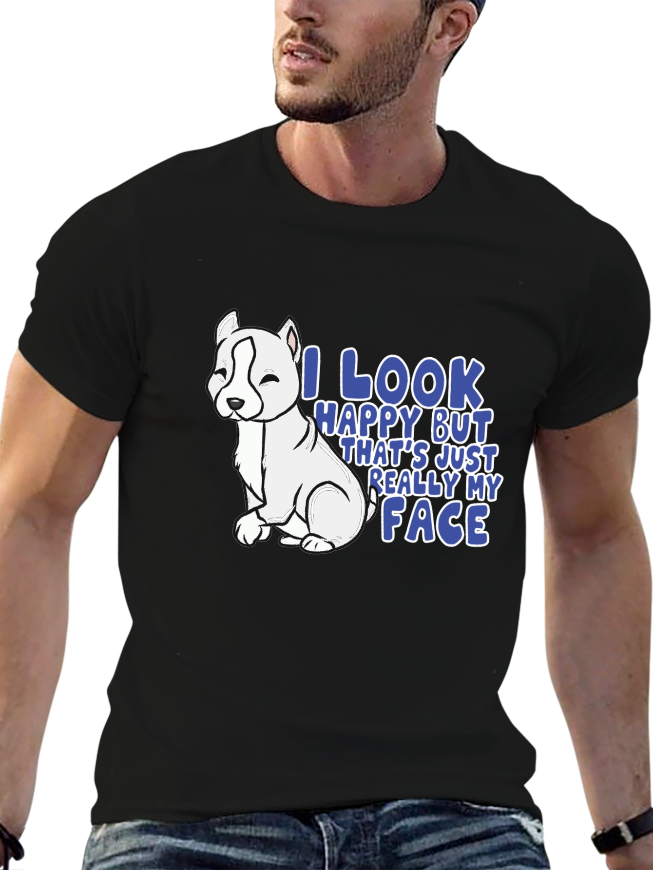 Funny Dog Face T-Shirt