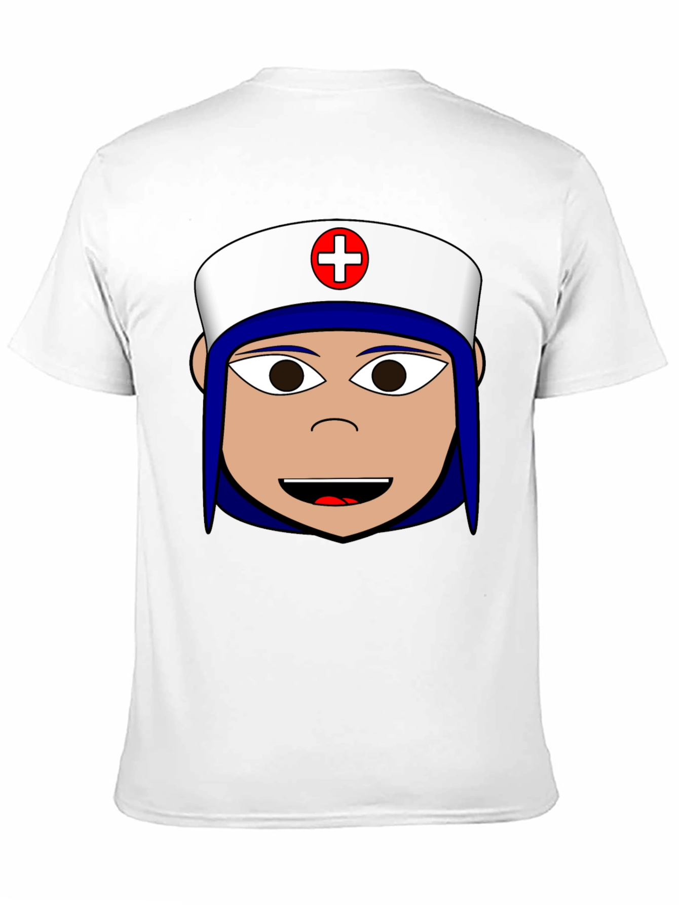 Cartoon Nurse T-Shirt - Unique Graphic Tee