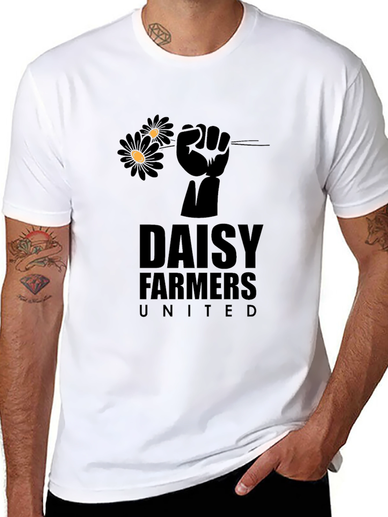 Daisy Farmers United Graphic T-Shirt