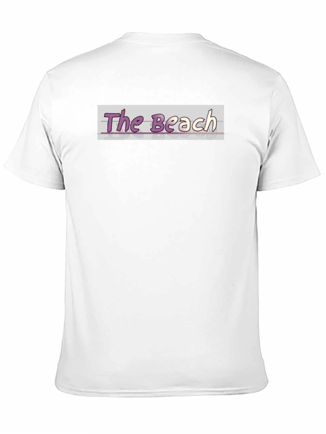 The Beach Graphic Tee - Casual Black T-Shirt
