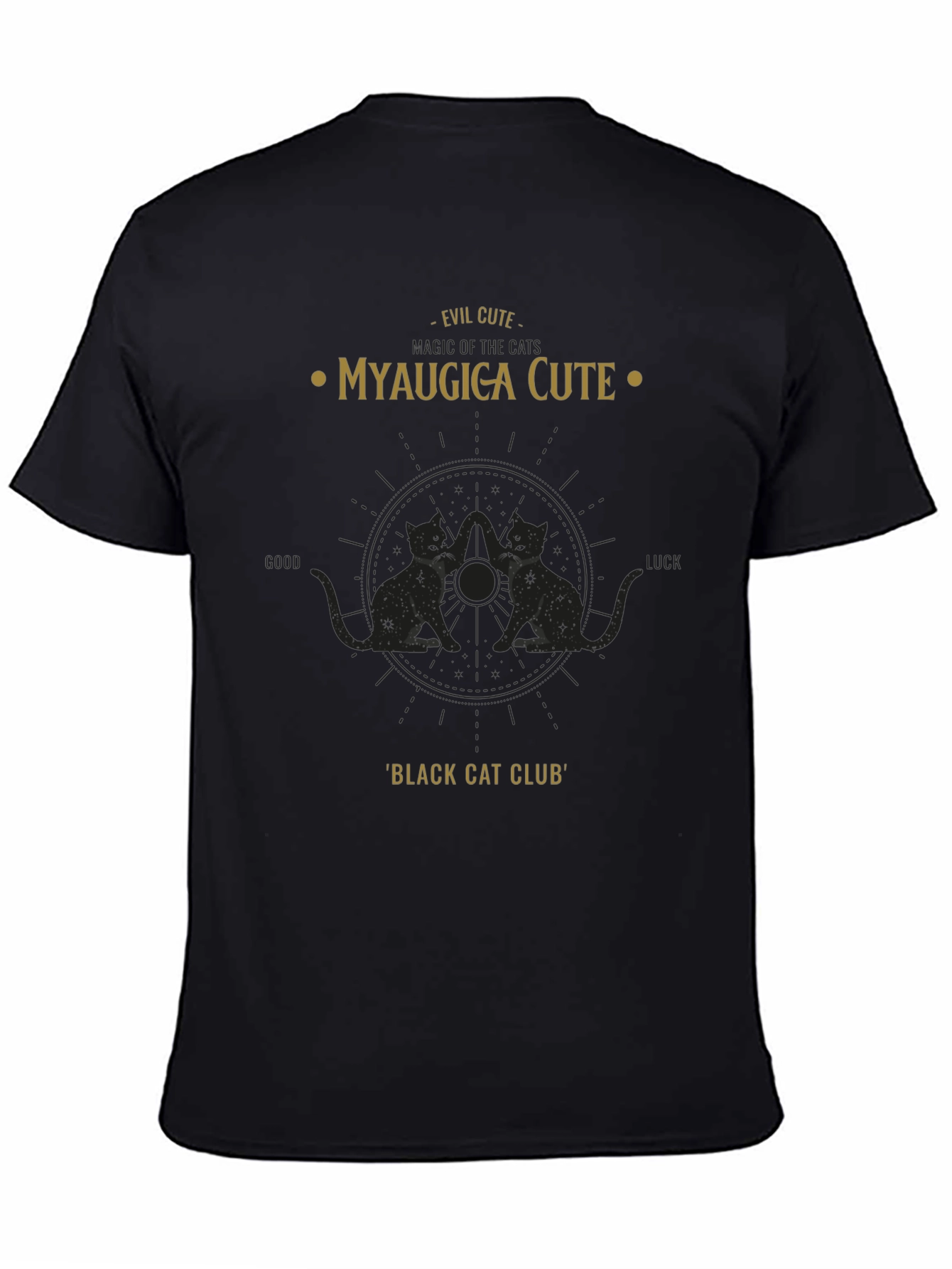 Evil Cute Myauigica Graphic Tee