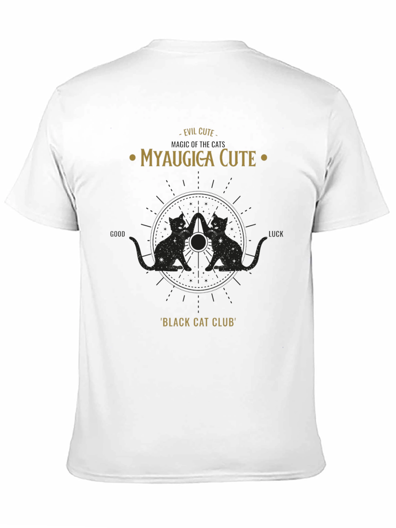 Evil Cute Myauigica Graphic Tee