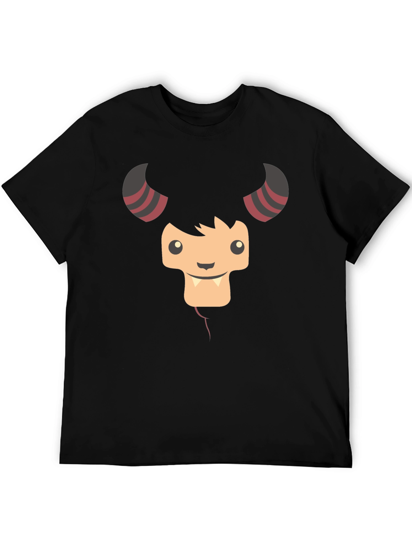 Monster Graphic Tee -  Black T-Shirt for Men