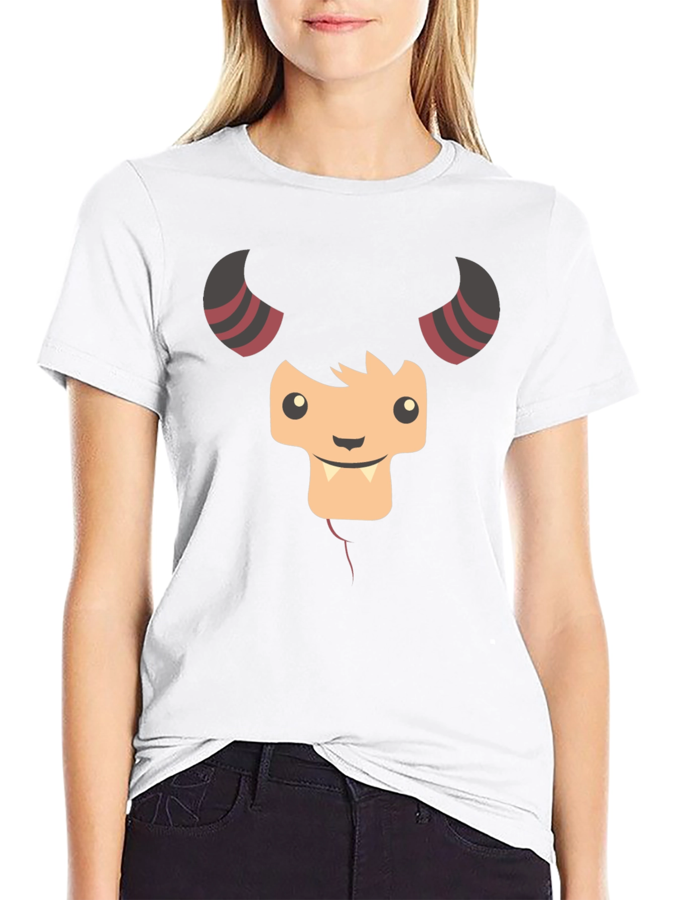 Monster Graphic Tee -  Black T-Shirt for Men