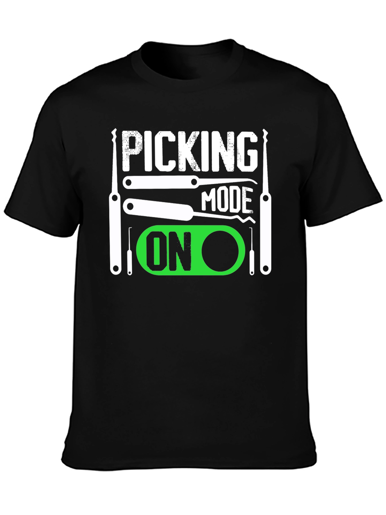 Picking Mode On Graphic T-Shirt