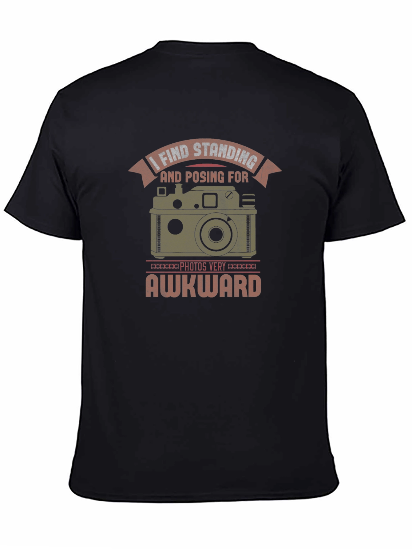 Awkward Photos Graphic Tee - Camera Design