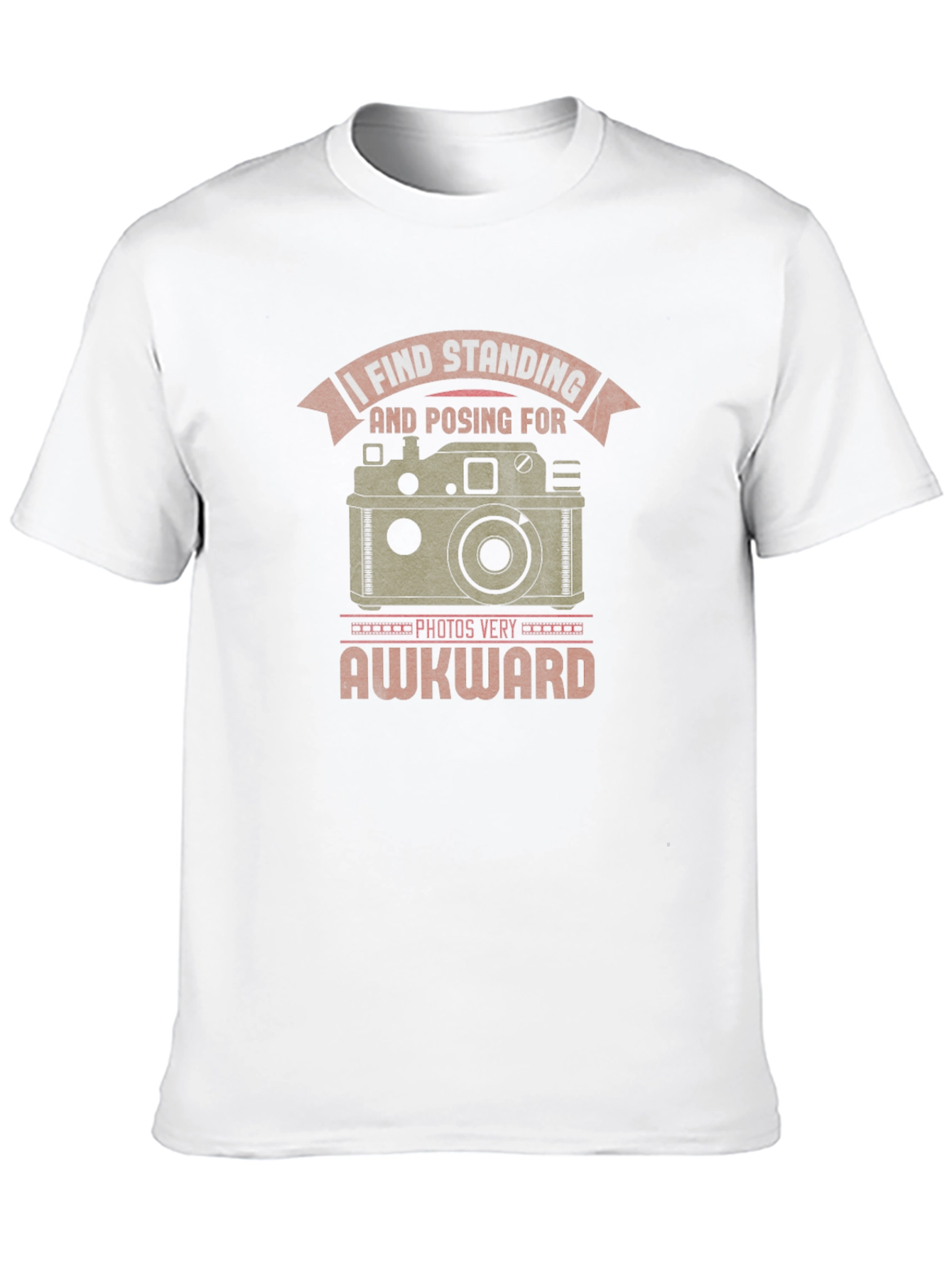 Awkward Photos Graphic Tee - Camera Design