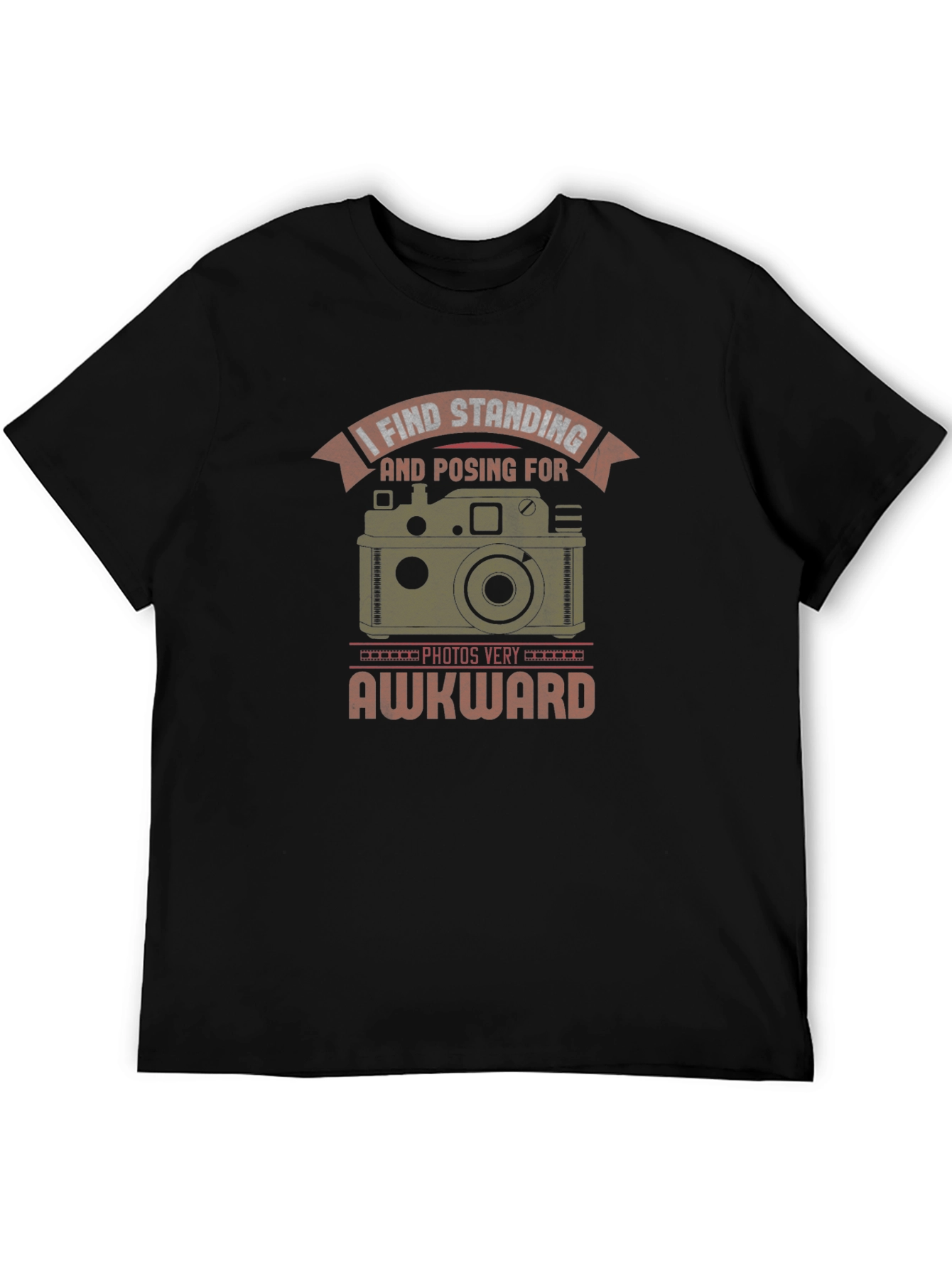 Awkward Photos Graphic Tee - Camera Design