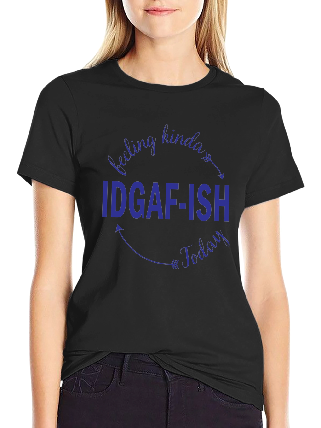 IDGAF-ISH Funny Graphic T-Shirt