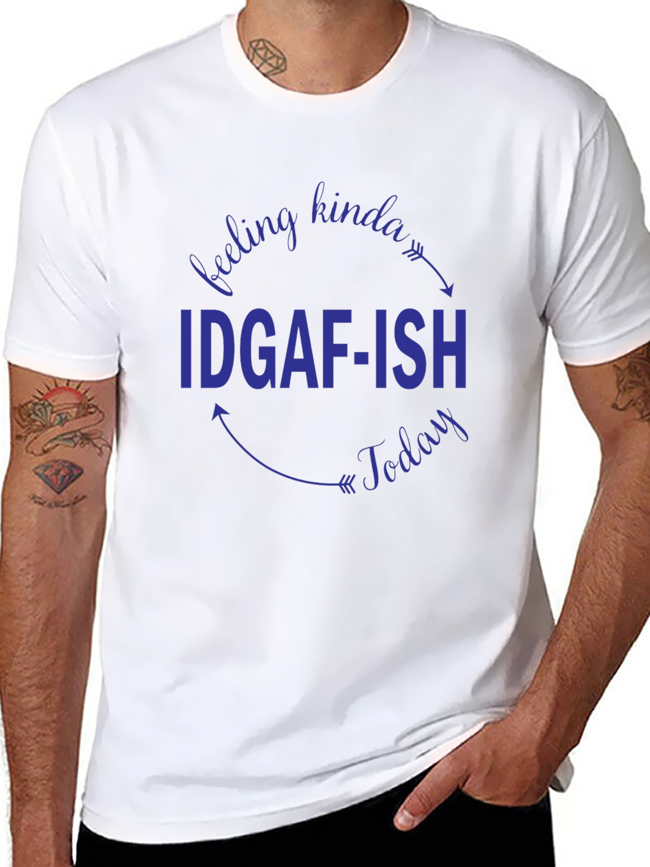 IDGAF-ISH Funny Graphic T-Shirt