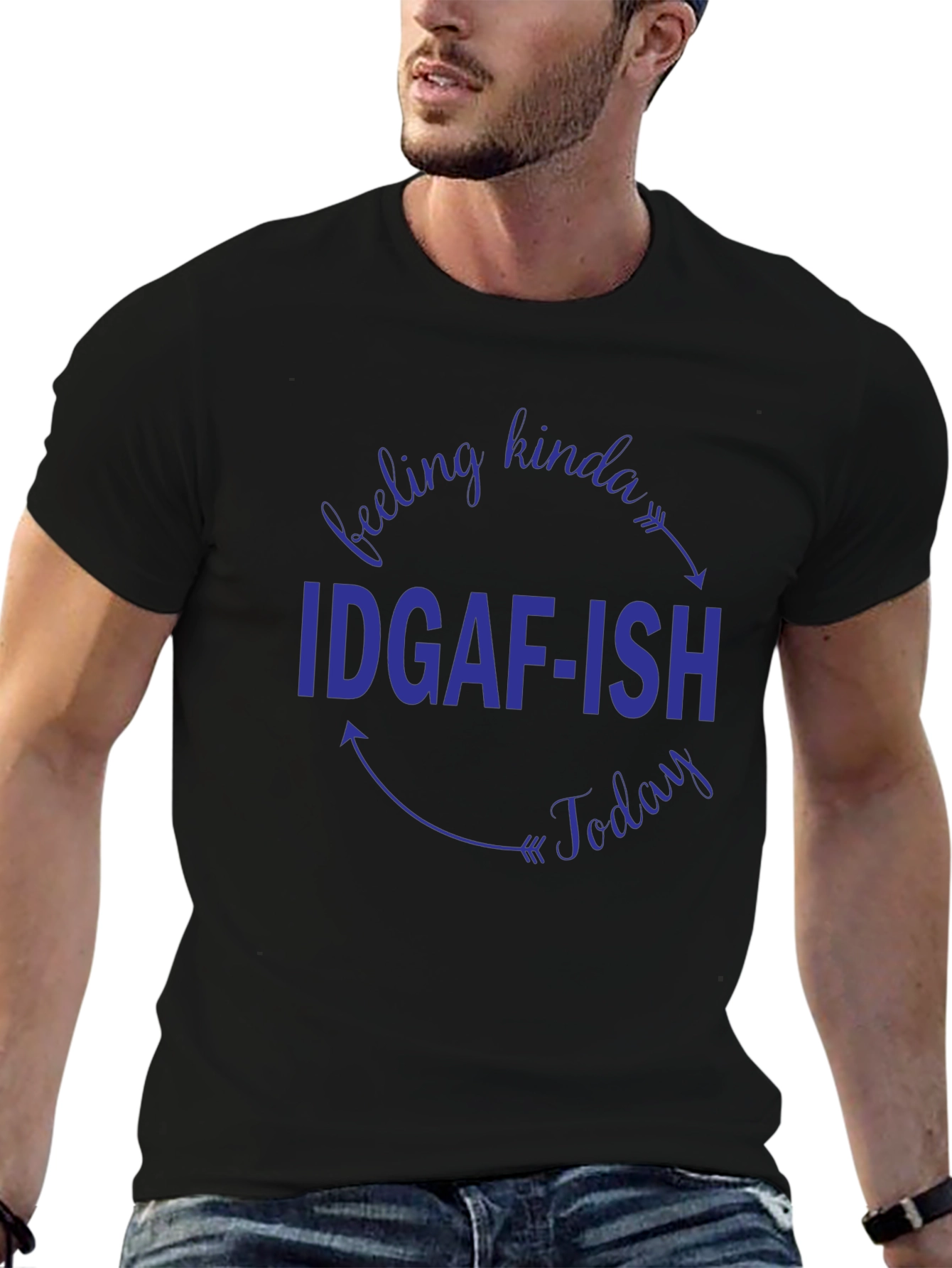 IDGAF-ISH Funny Graphic T-Shirt