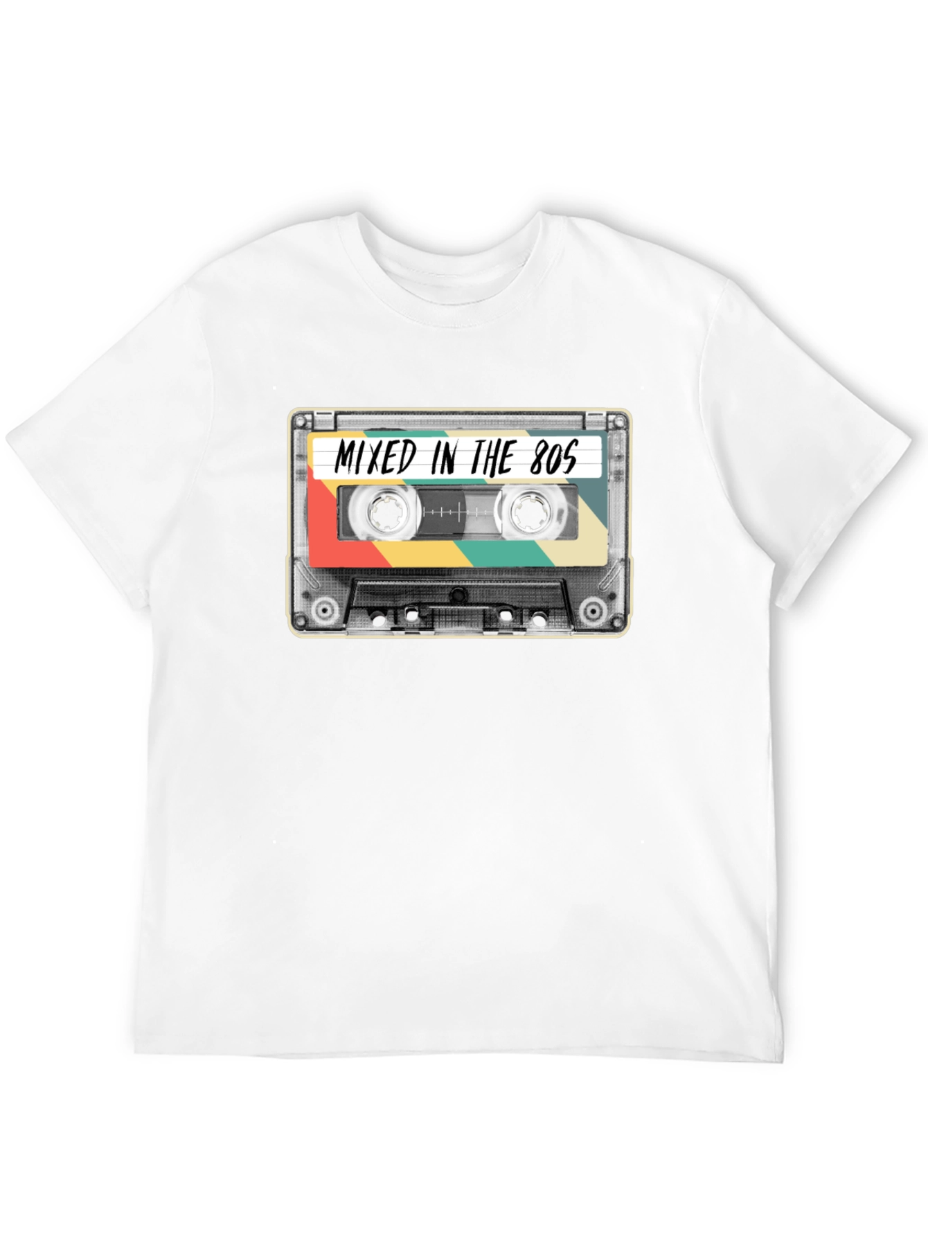 Mixed in the 80s Cassette Tape T-Shirt