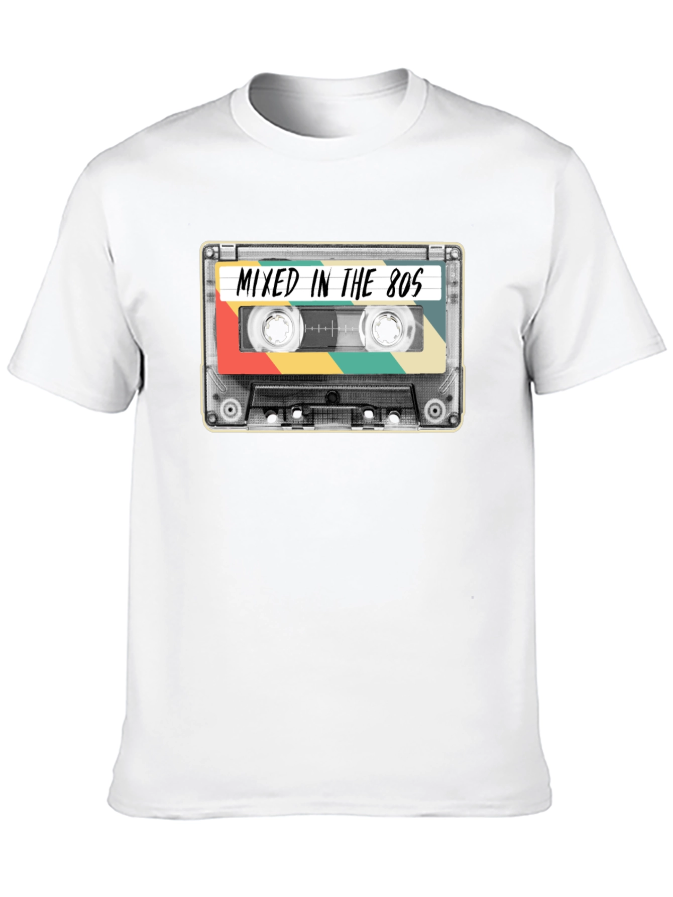 Mixed in the 80s Cassette Tape T-Shirt