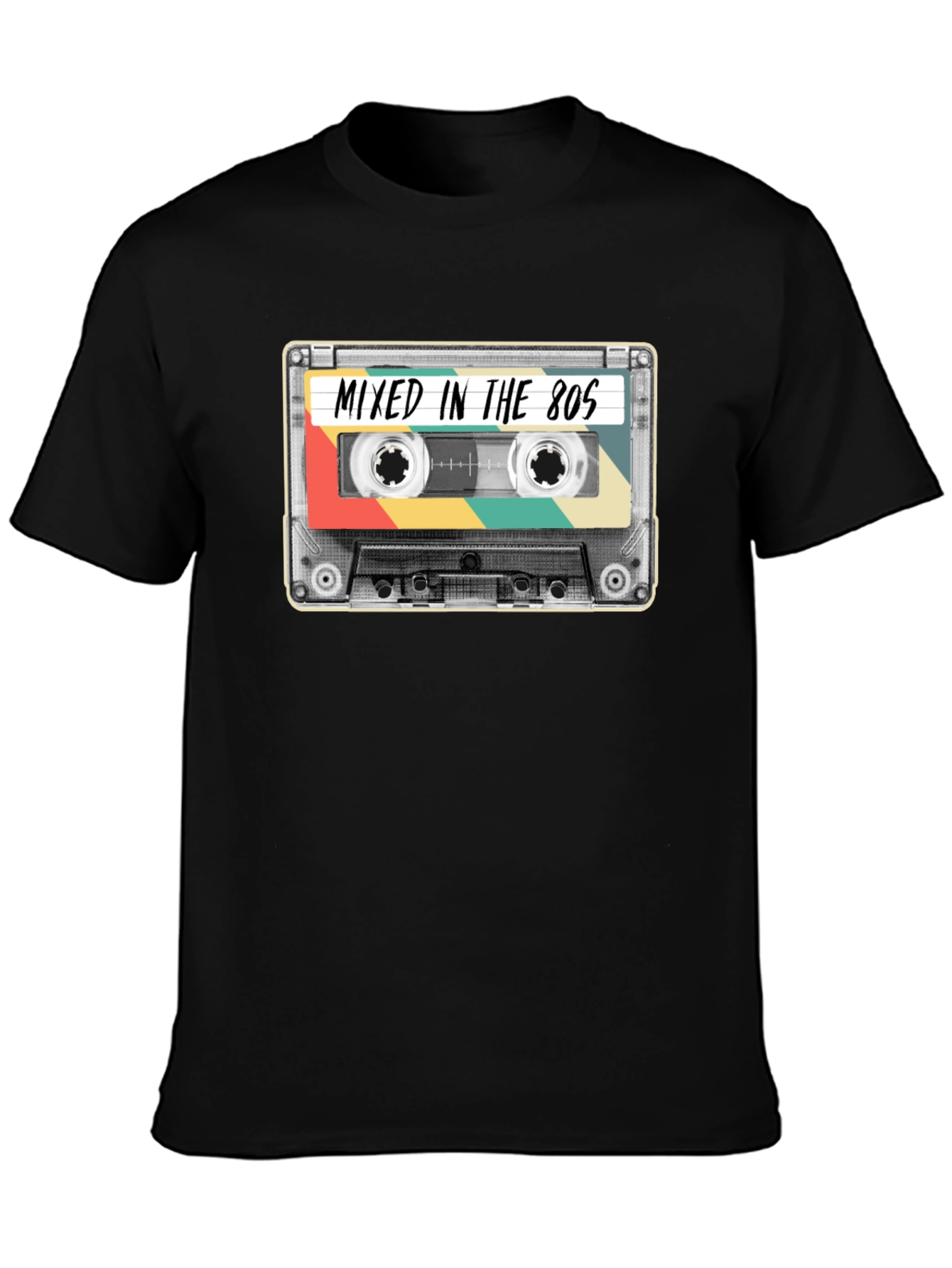 Mixed in the 80s Cassette Tape T-Shirt