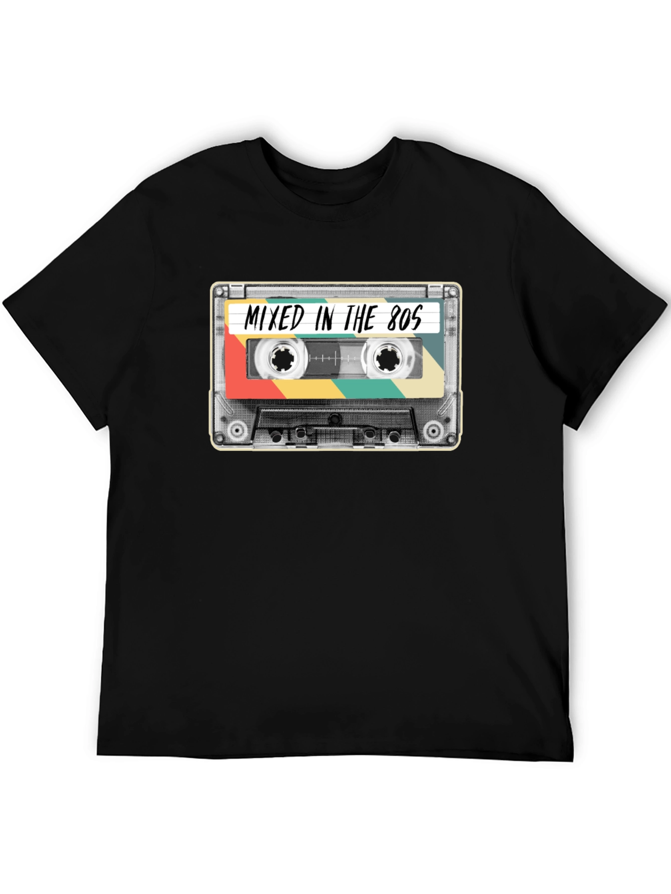Mixed in the 80s Cassette Tape T-Shirt