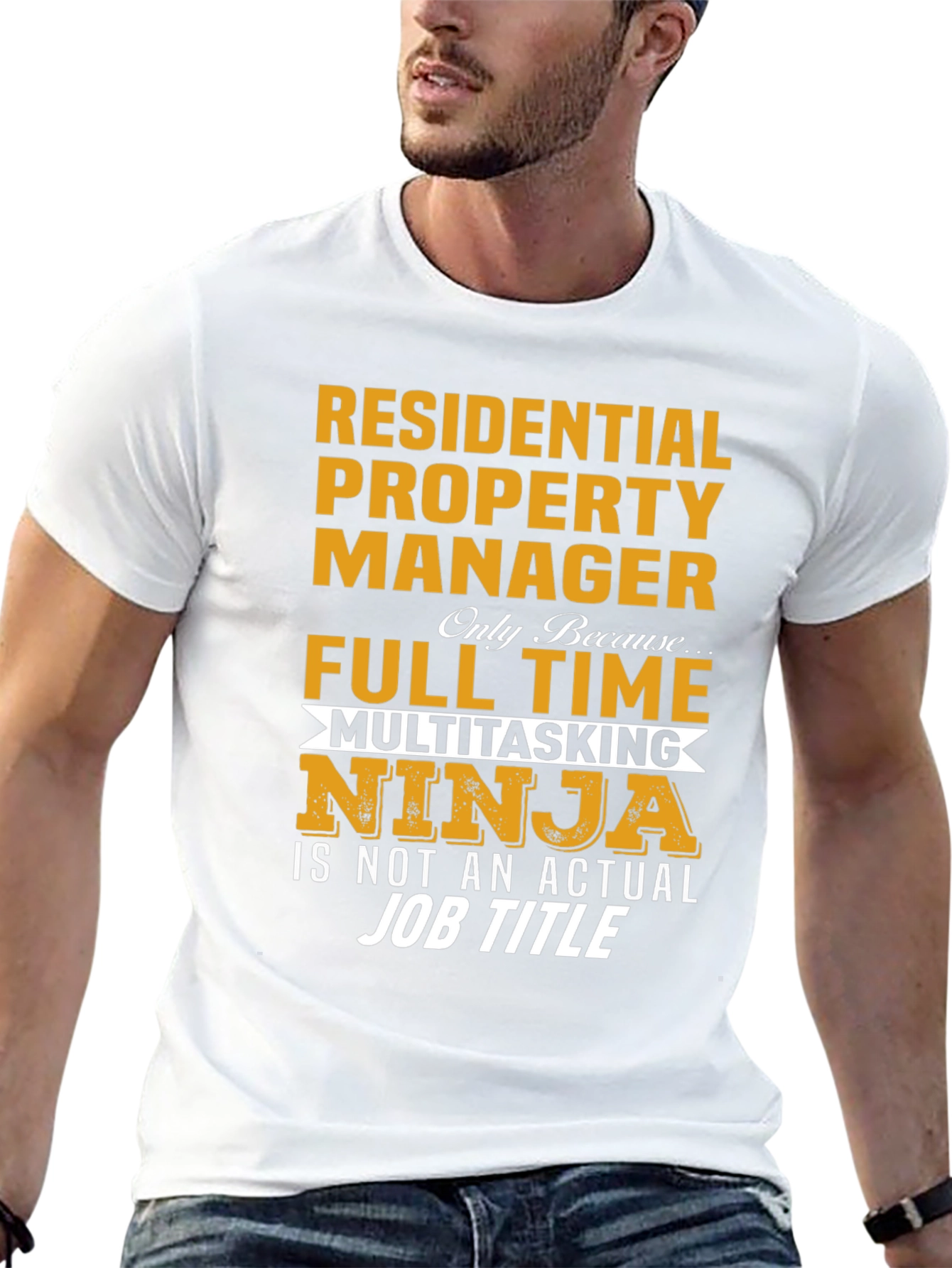 Residential Property Manager Ninja T-Shirt