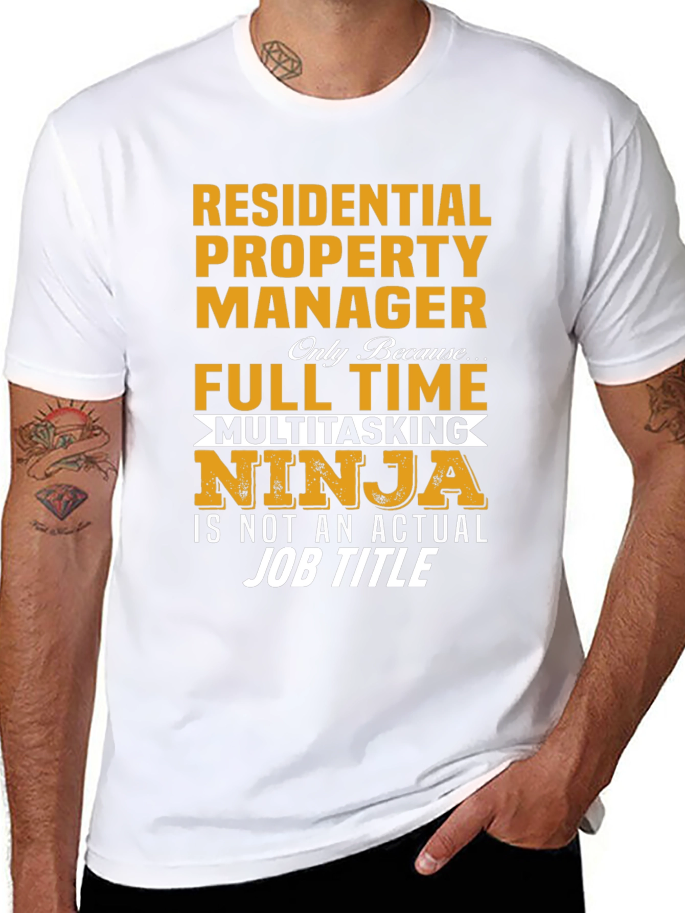 Residential Property Manager Ninja T-Shirt