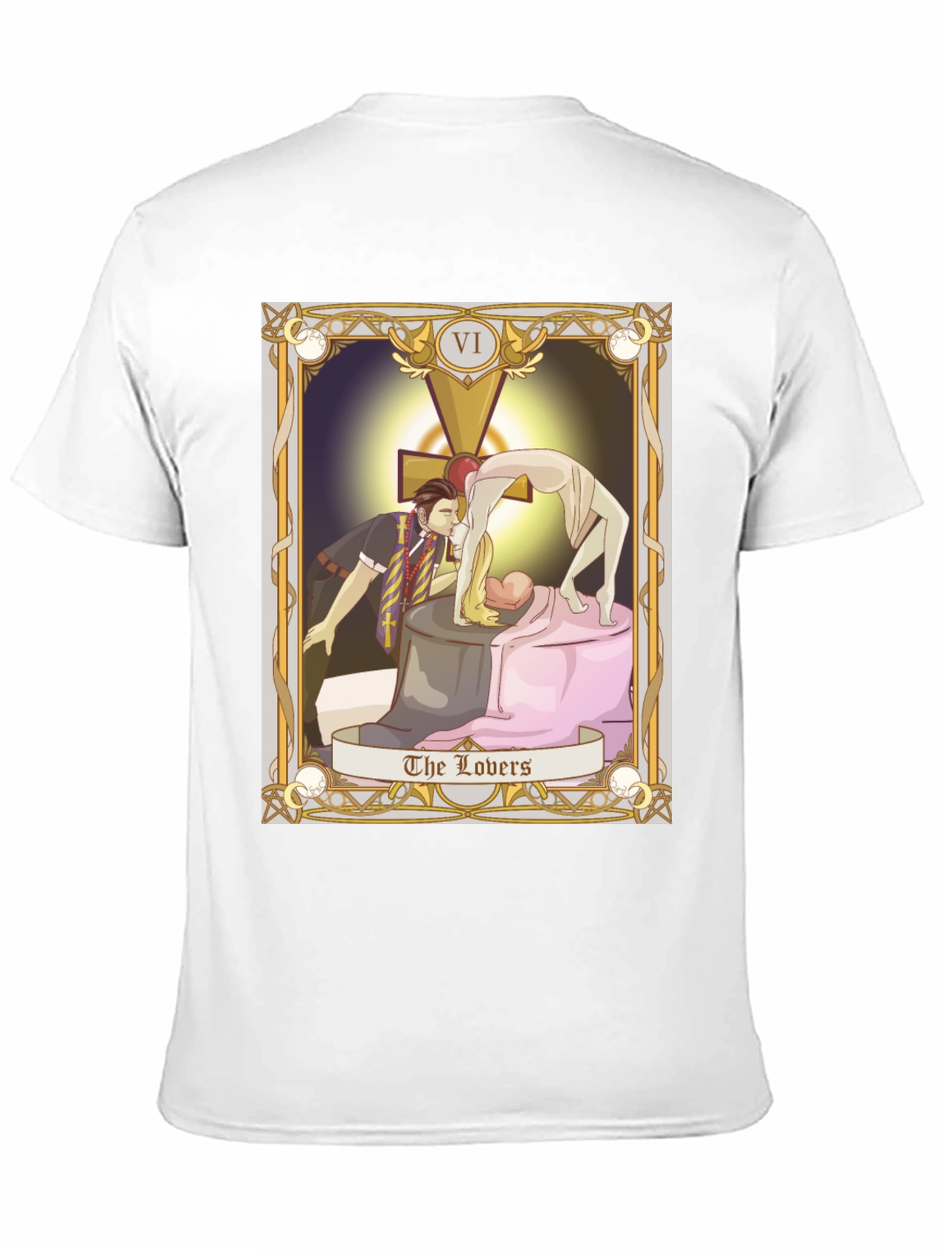 The Lovers Tarot Card Graphic T-Shirt