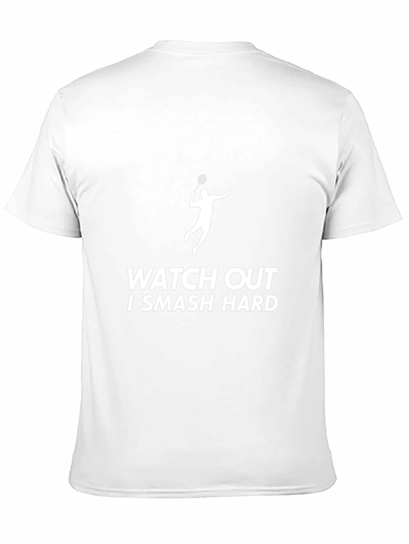 Smash Hard Badminton T-Shirt