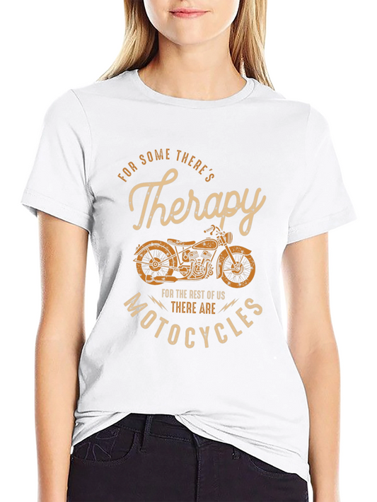 Motorcycle Therapy Graphic Tee