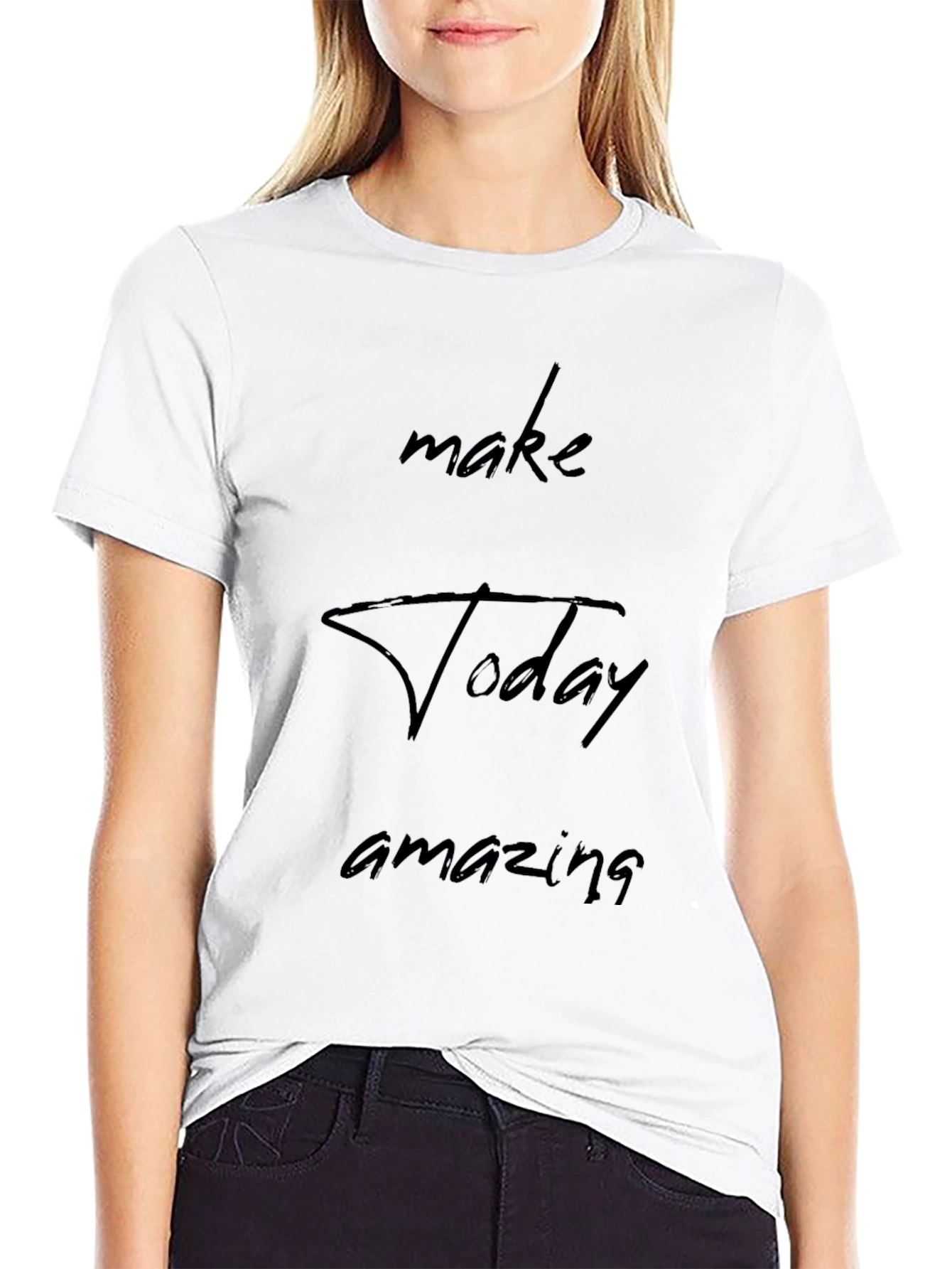 Make Today Amazing Black T-Shirt